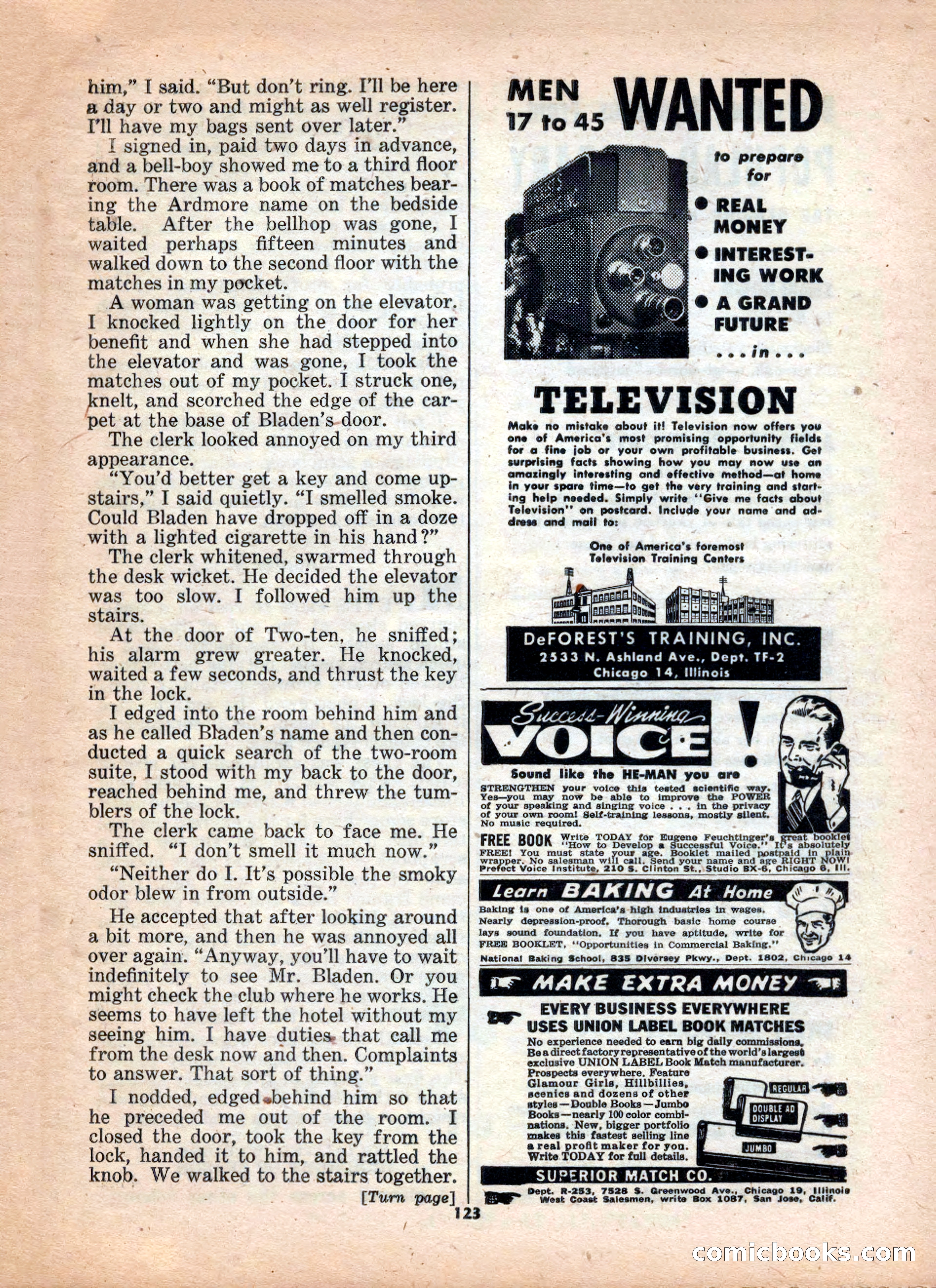 5 Detective Novels Magazine — page 123 of 132