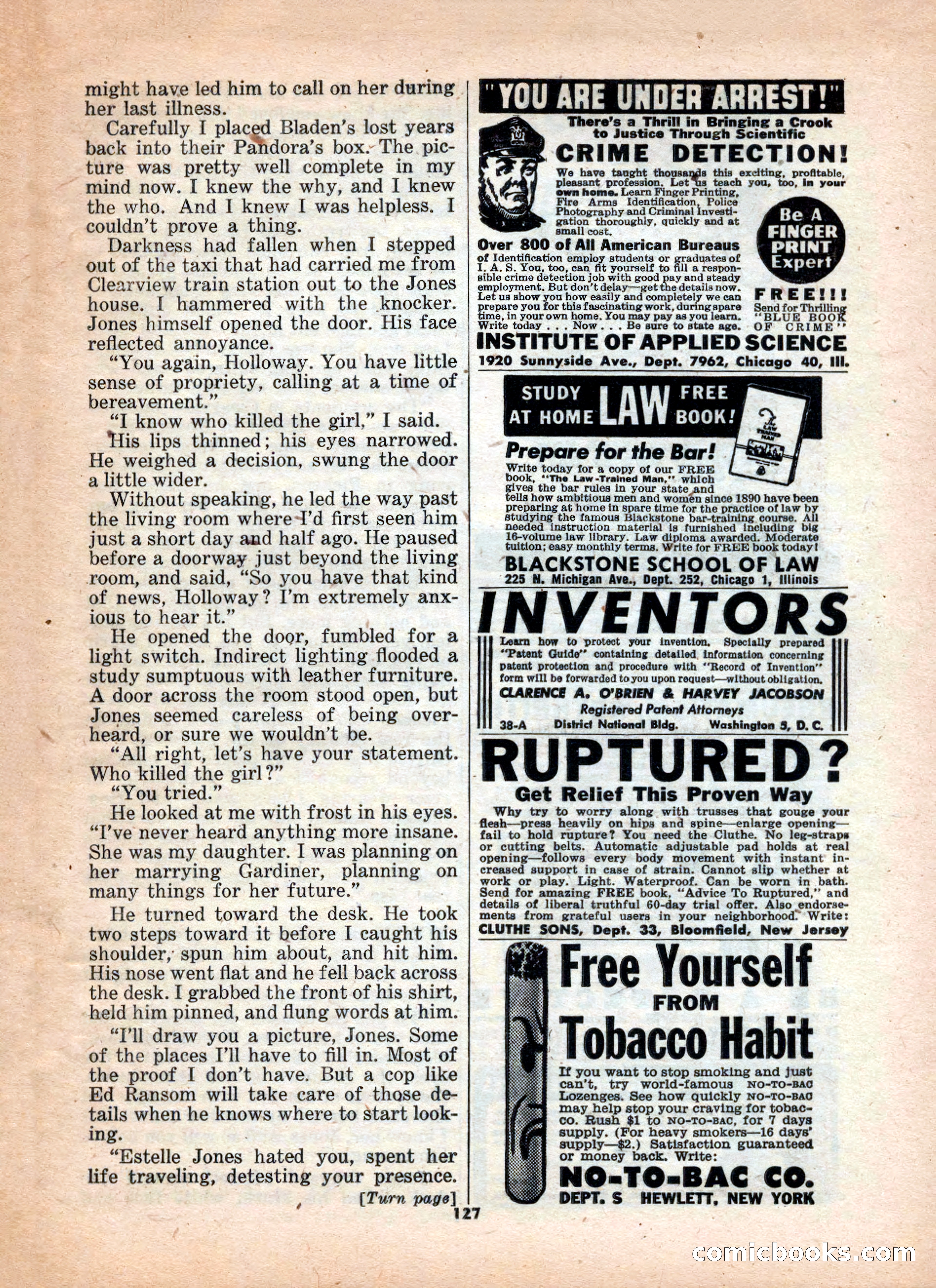5 Detective Novels Magazine — page 127 of 132