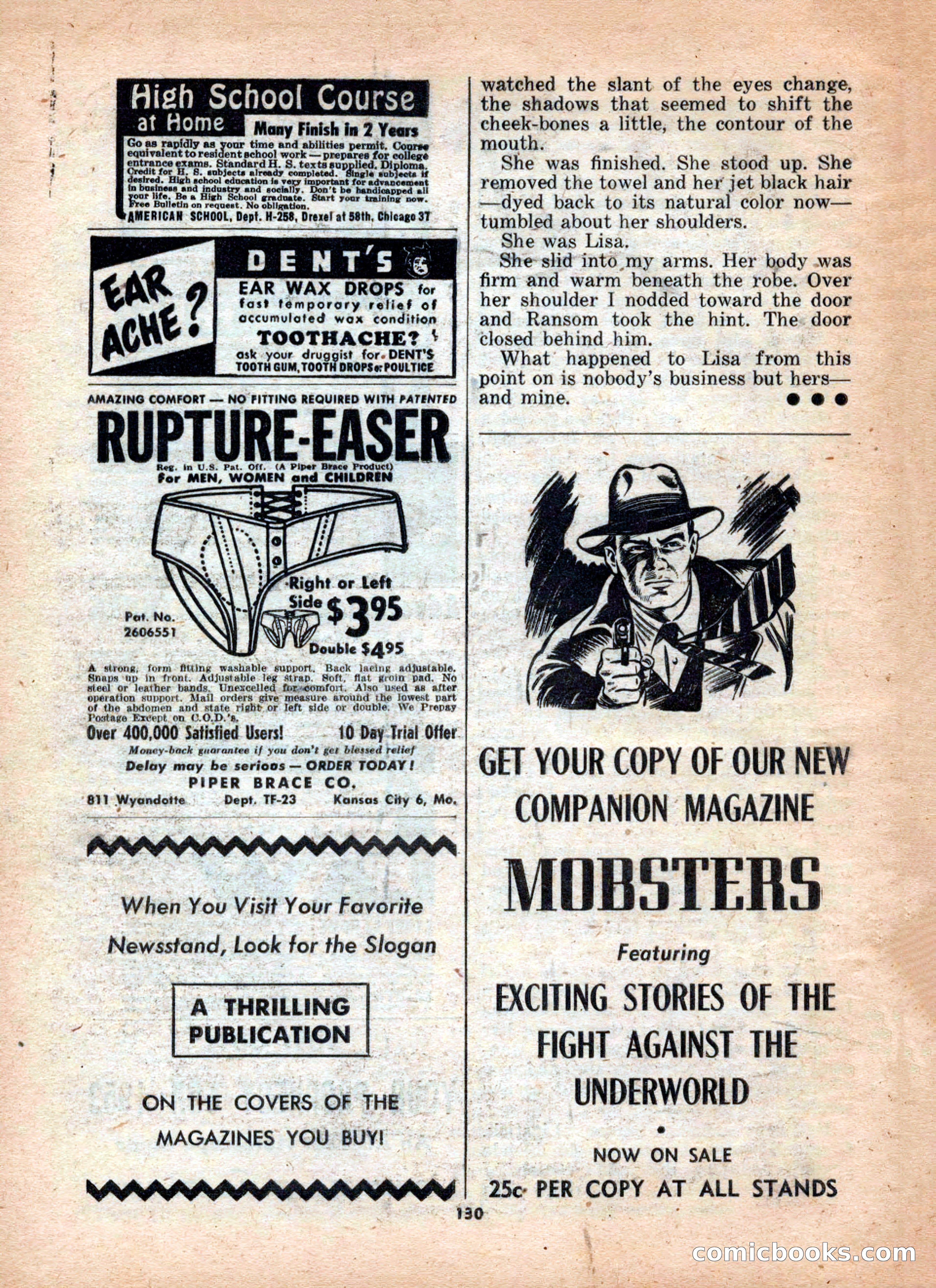 5 Detective Novels Magazine — page 130 of 132