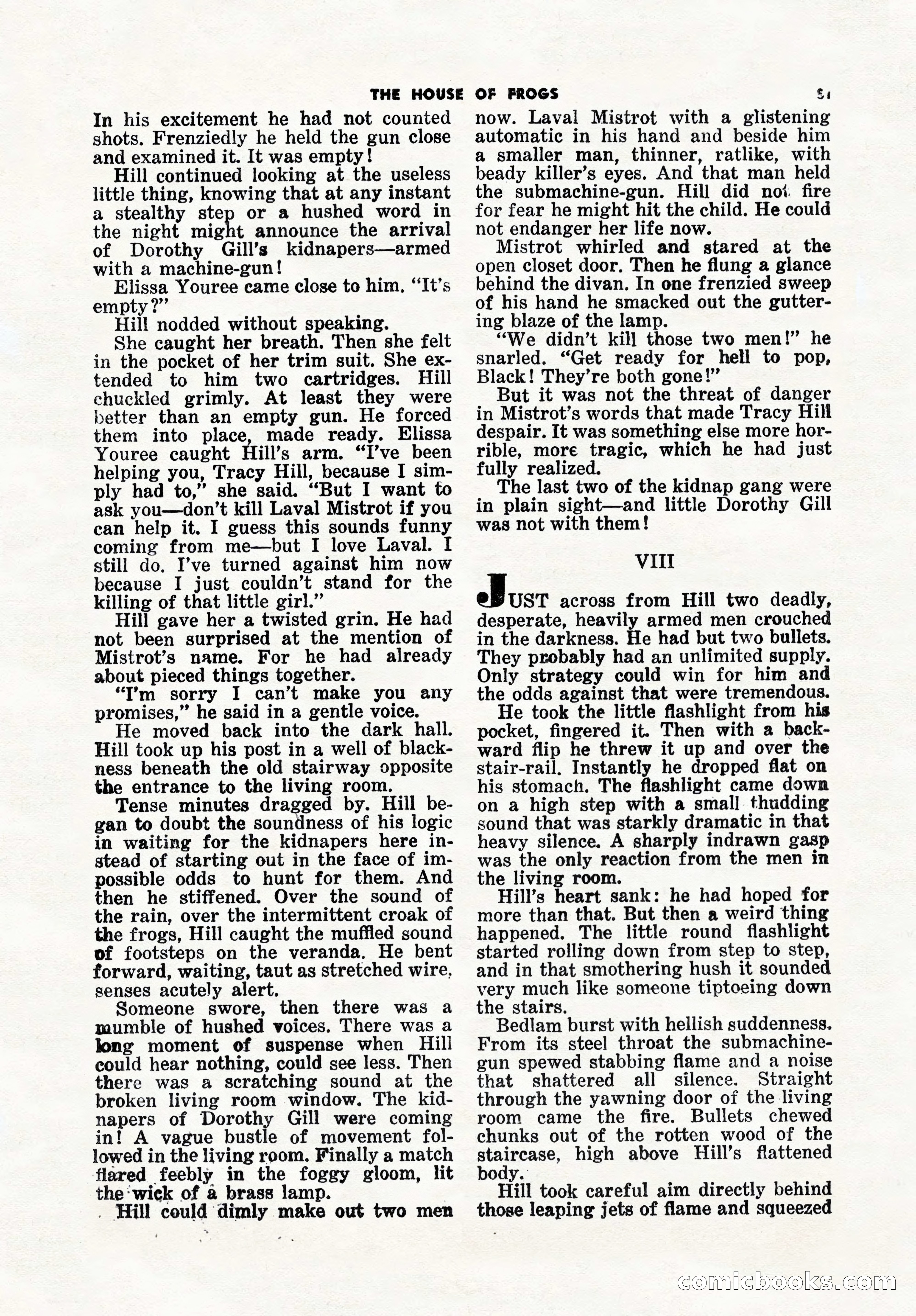 5 Detective Novels Magazine, Winter 1950 — page 51 of 148