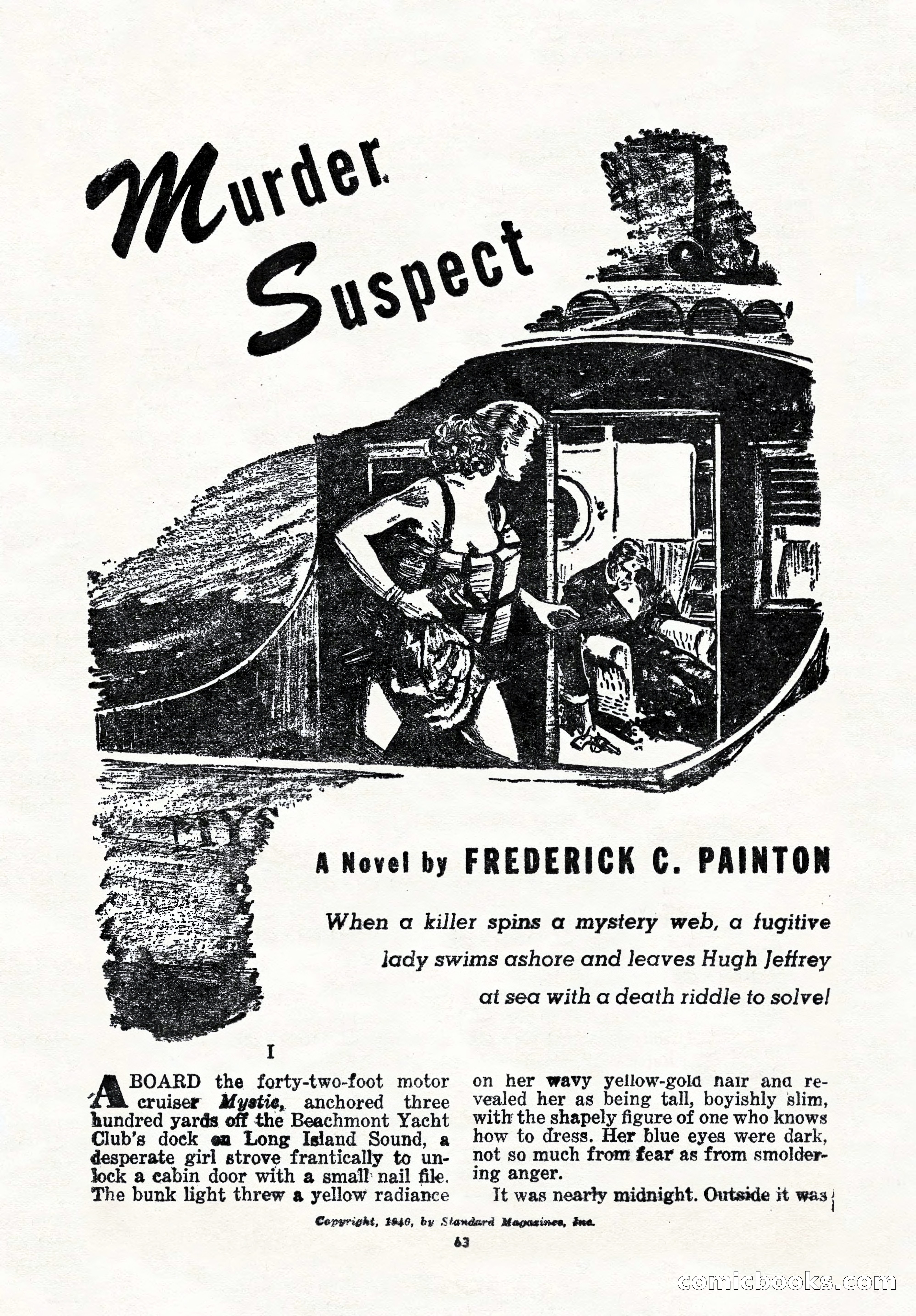 5 Detective Novels Magazine, Winter 1950 — page 63 of 148