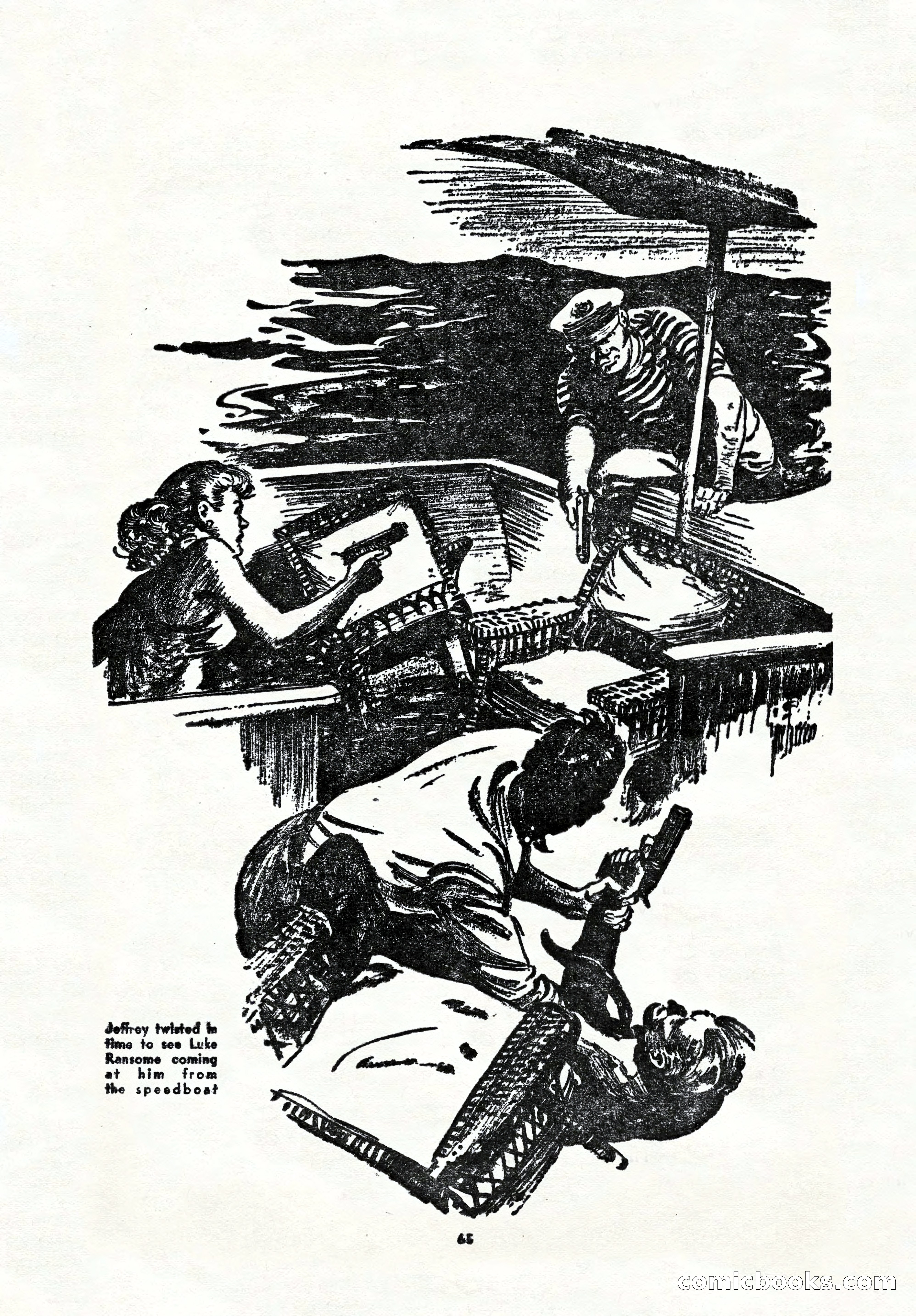 5 Detective Novels Magazine, Winter 1950 — page 65 of 148