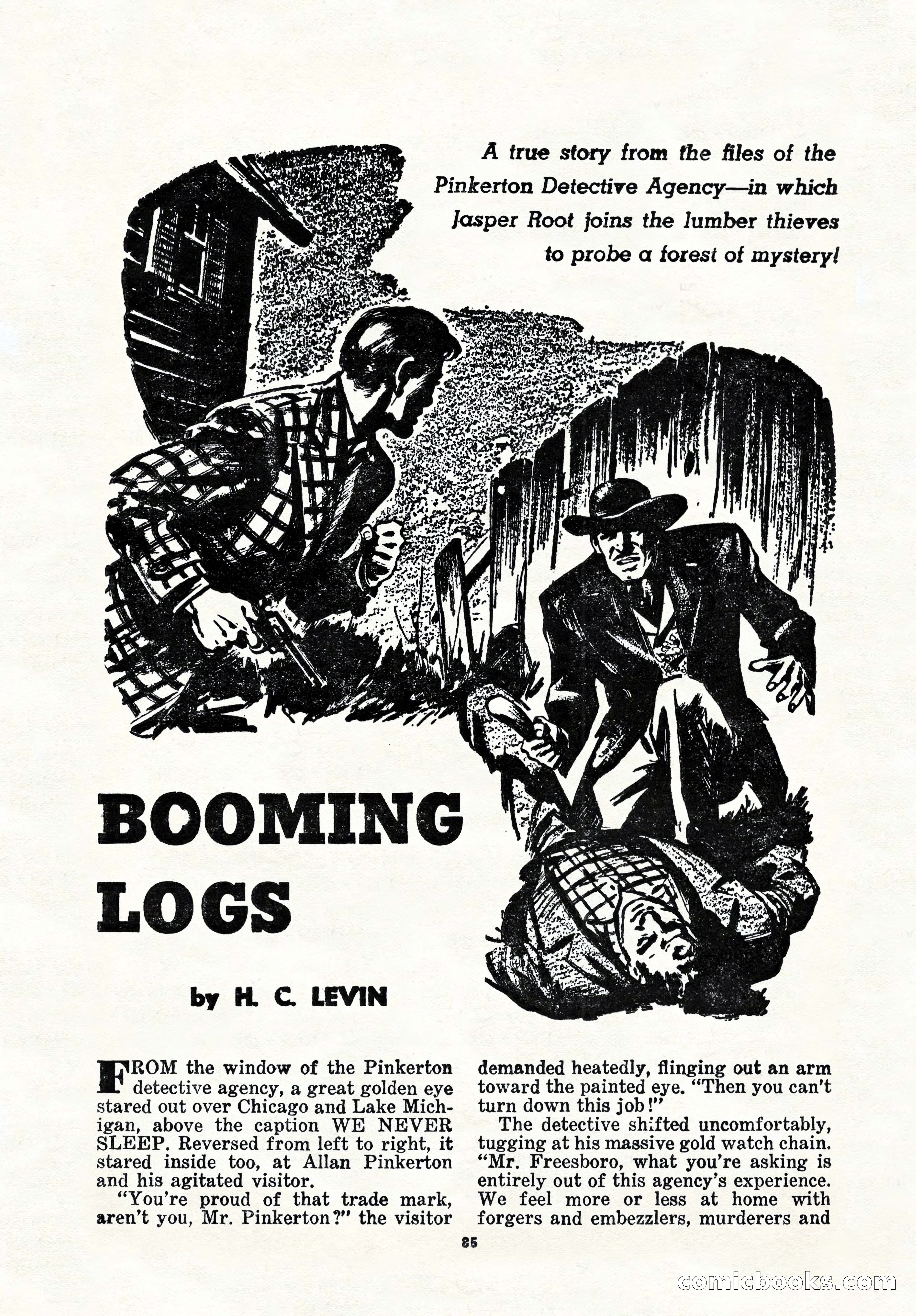 5 Detective Novels Magazine, Winter 1950 — page 85 of 148