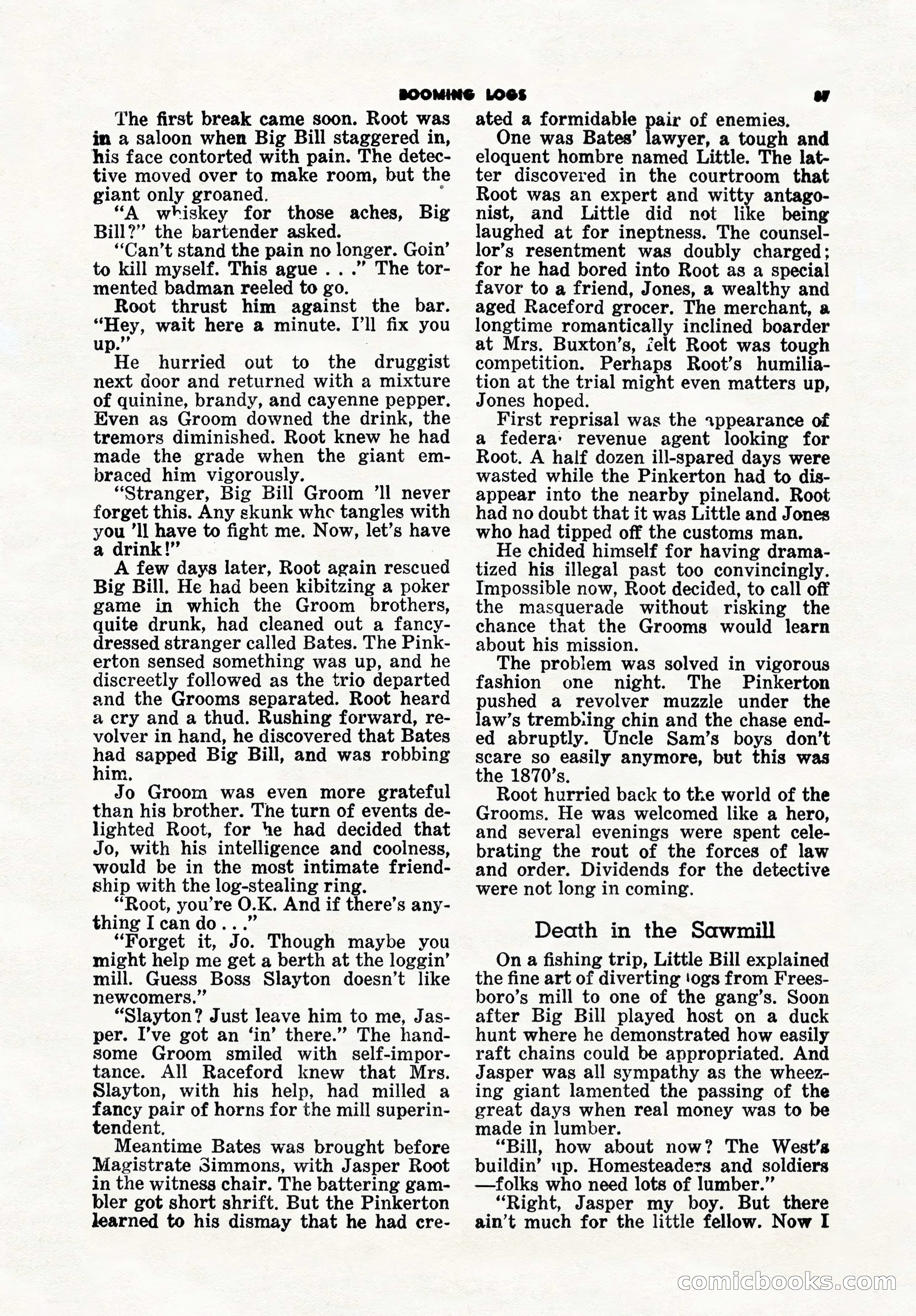 5 Detective Novels Magazine, Winter 1950 — page 87 of 148