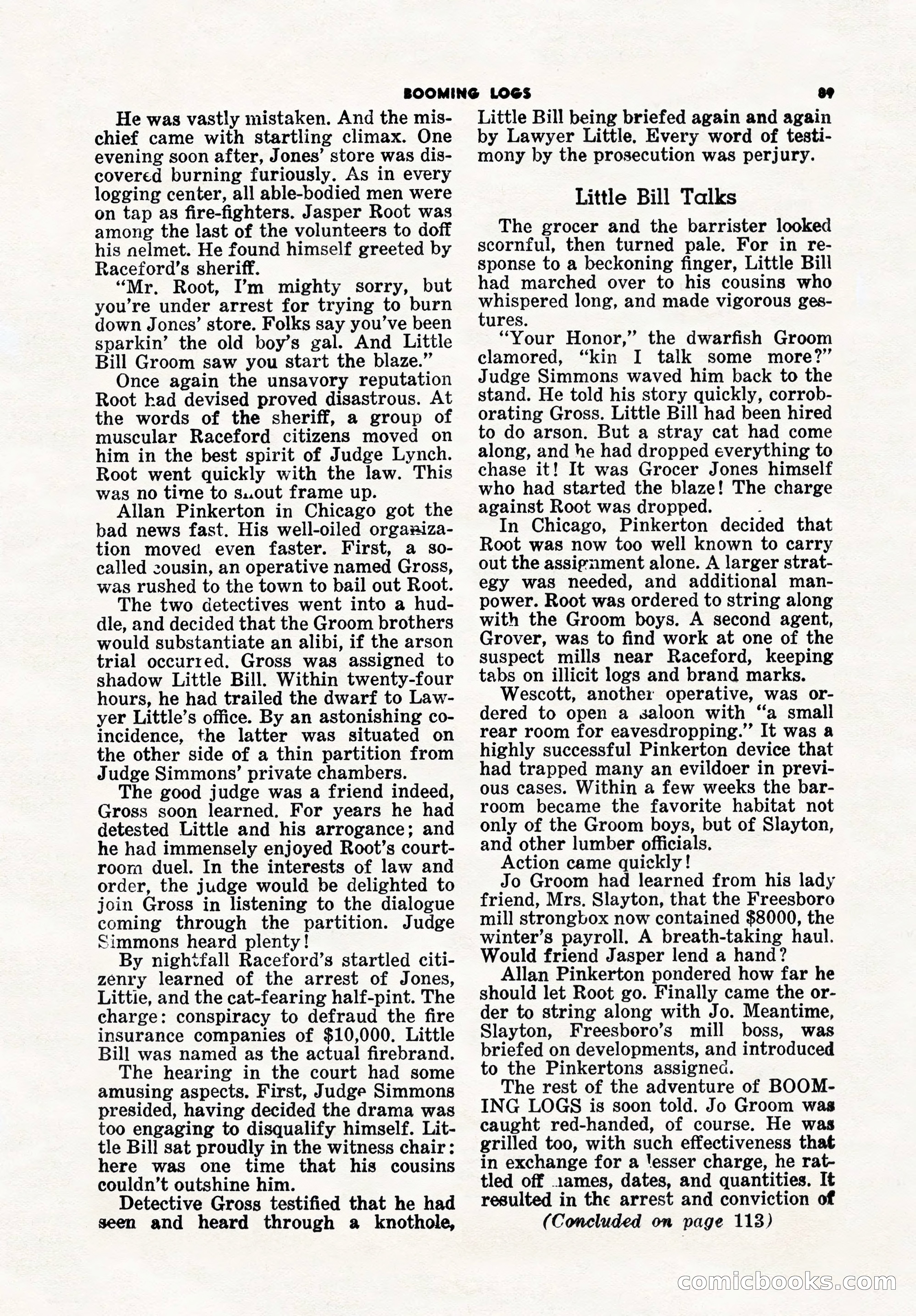 5 Detective Novels Magazine, Winter 1950 — page 89 of 148