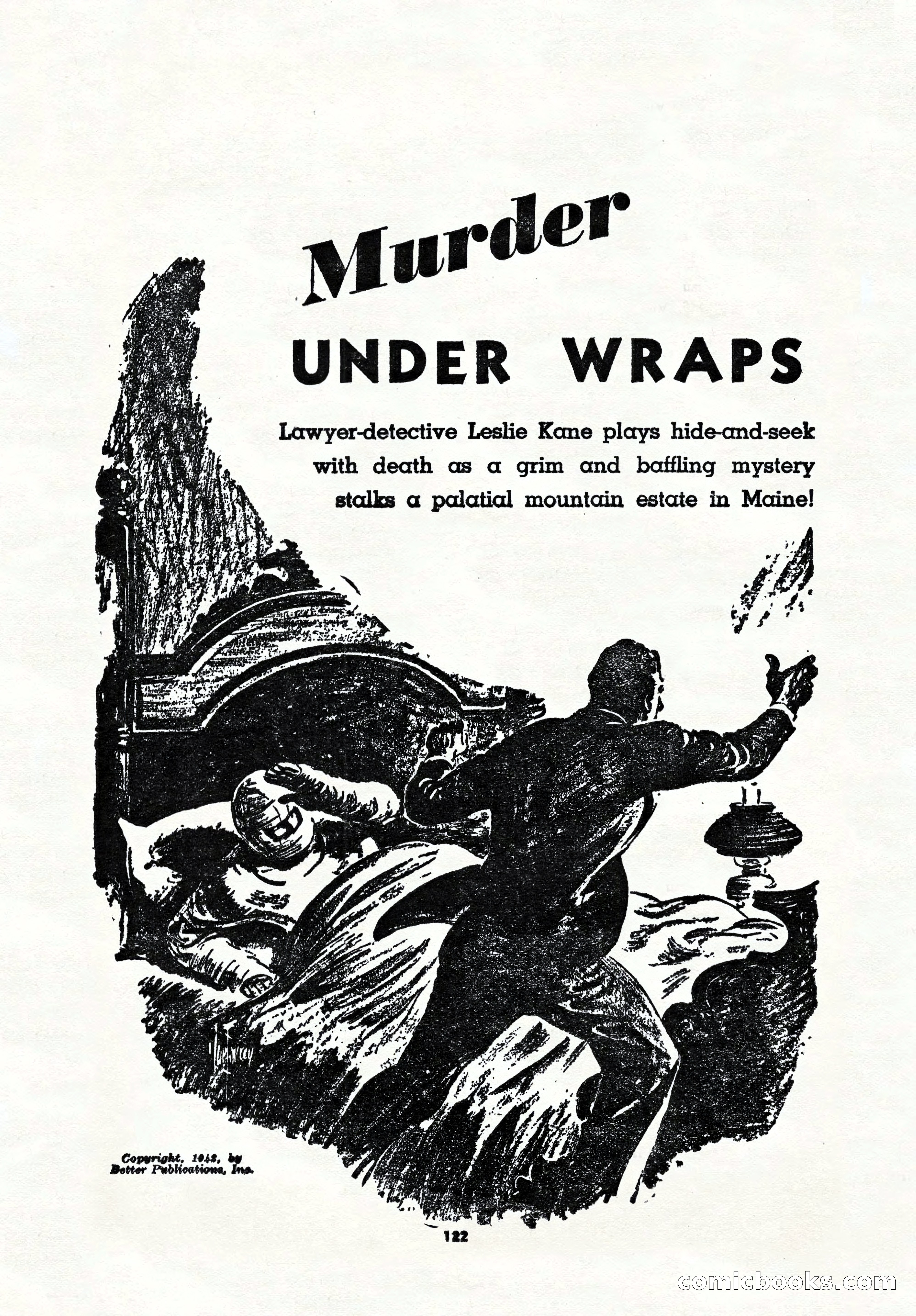 5 Detective Novels Magazine, Winter 1950 — page 122 of 148