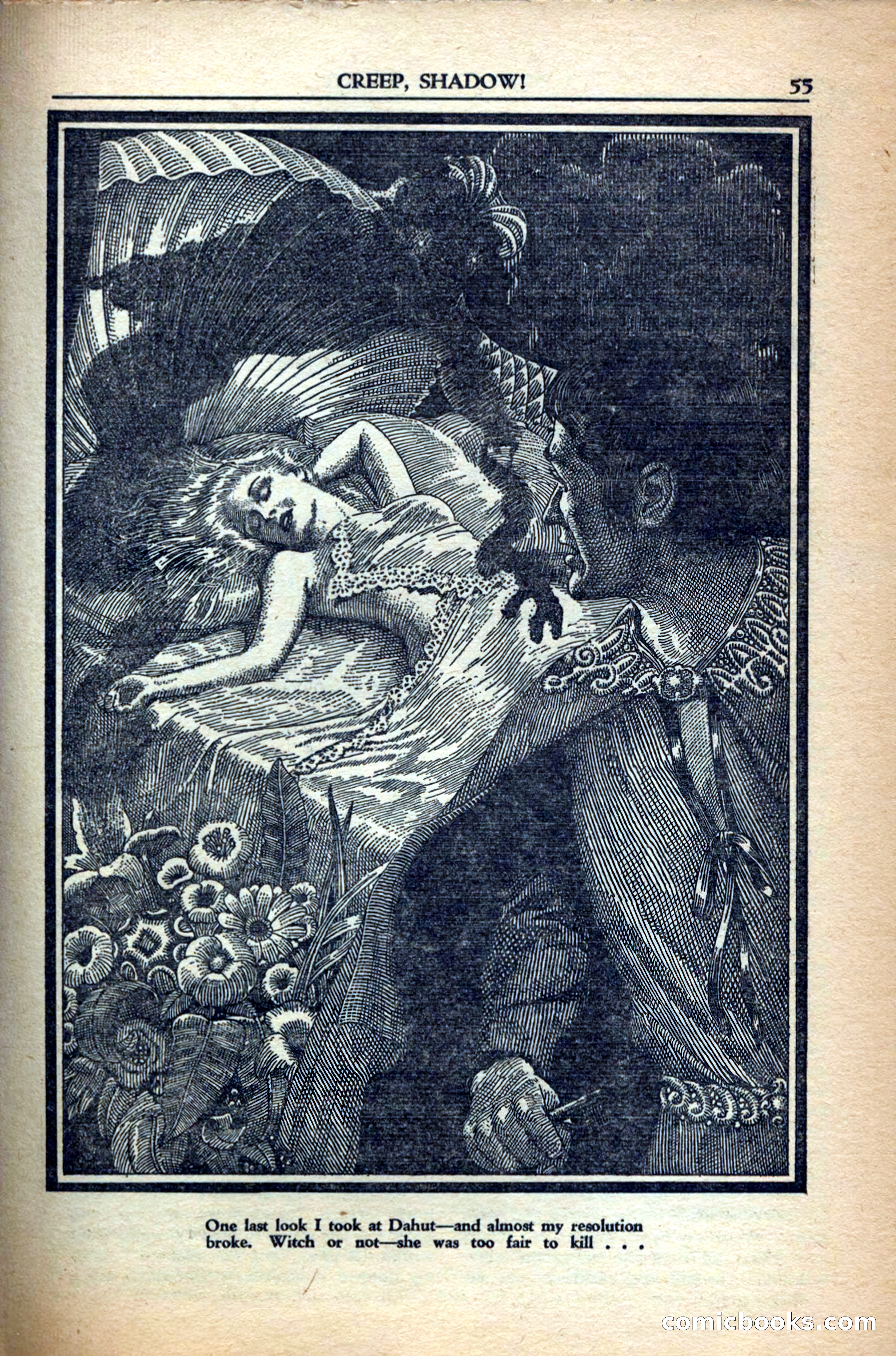 A. Merritt's Fantasy Magazine, December 1949 — page 55 of 133
