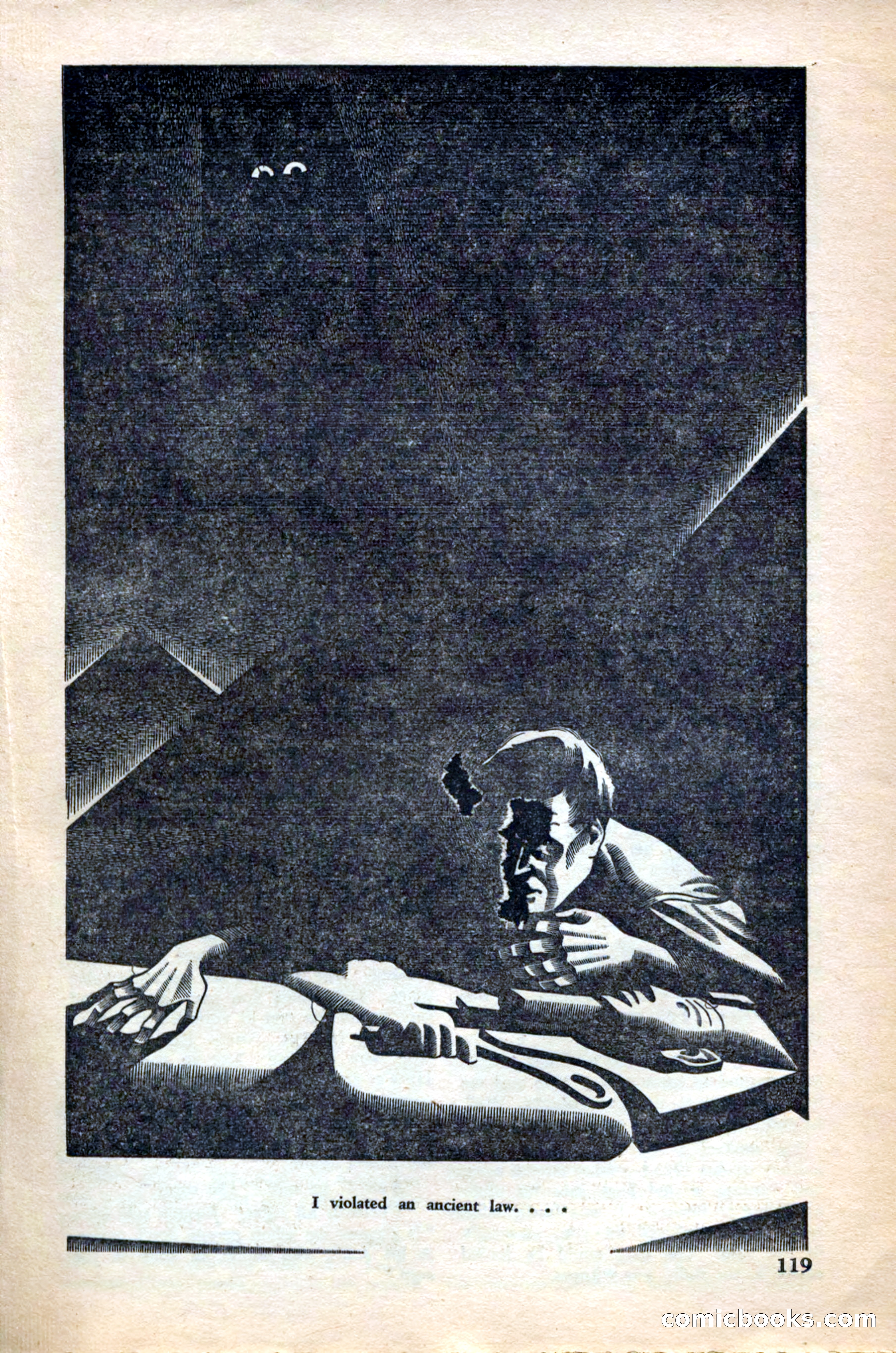 A. Merritt's Fantasy Magazine, December 1949 — page 119 of 133
