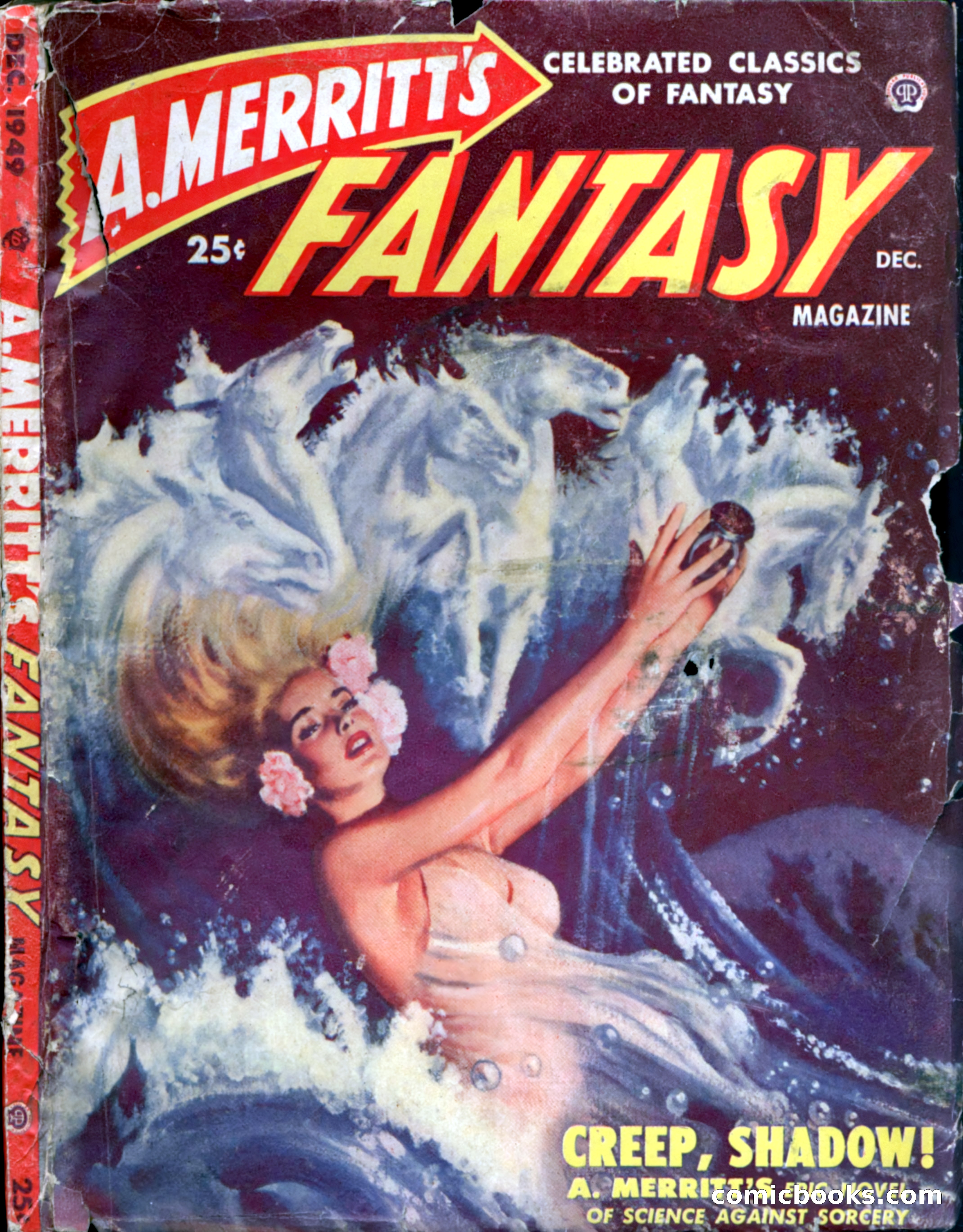 A. Merritt's Fantasy Magazine, December 1949 — page 133 of 133