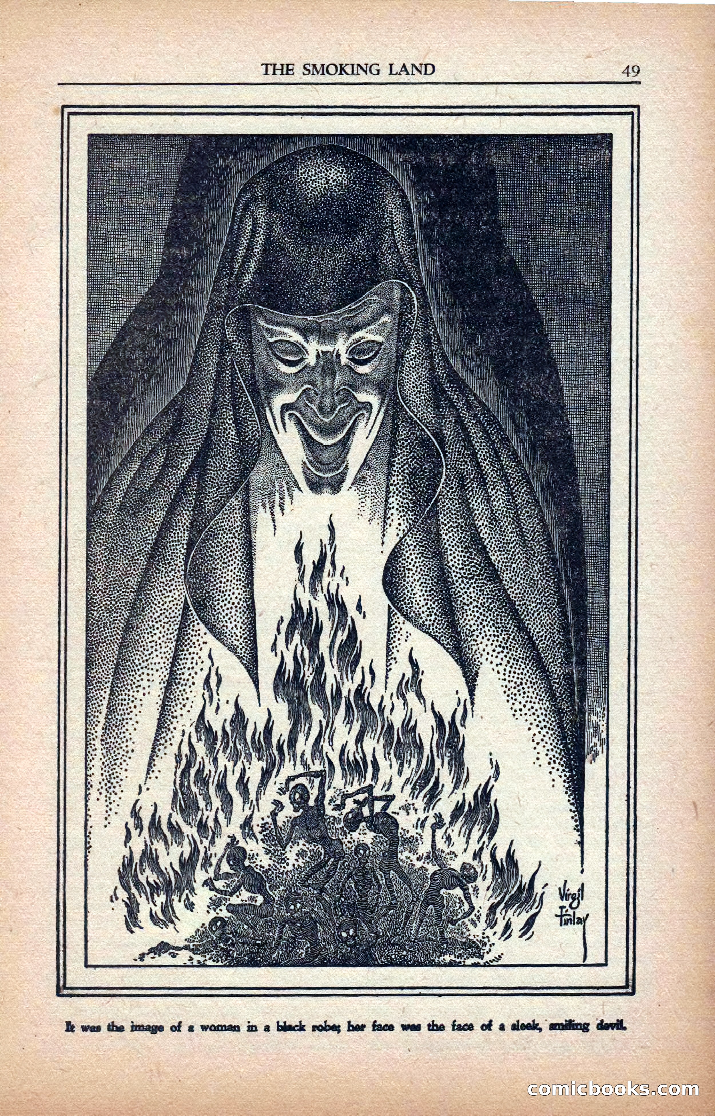 A. Merritt's Fantasy Magazine, February 1950 — page 49 of 134