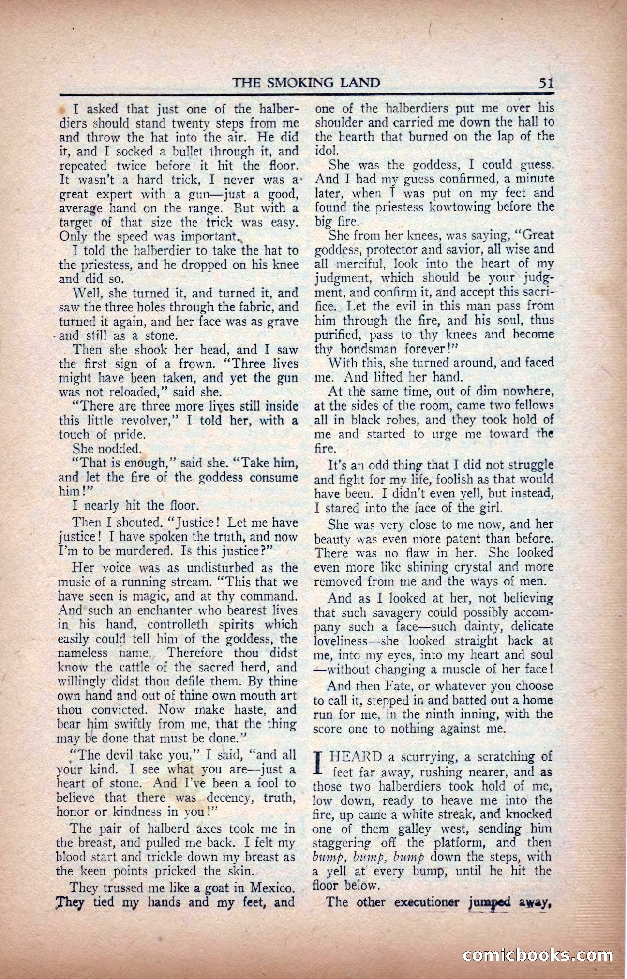 A. Merritt's Fantasy Magazine, February 1950 — page 51 of 134