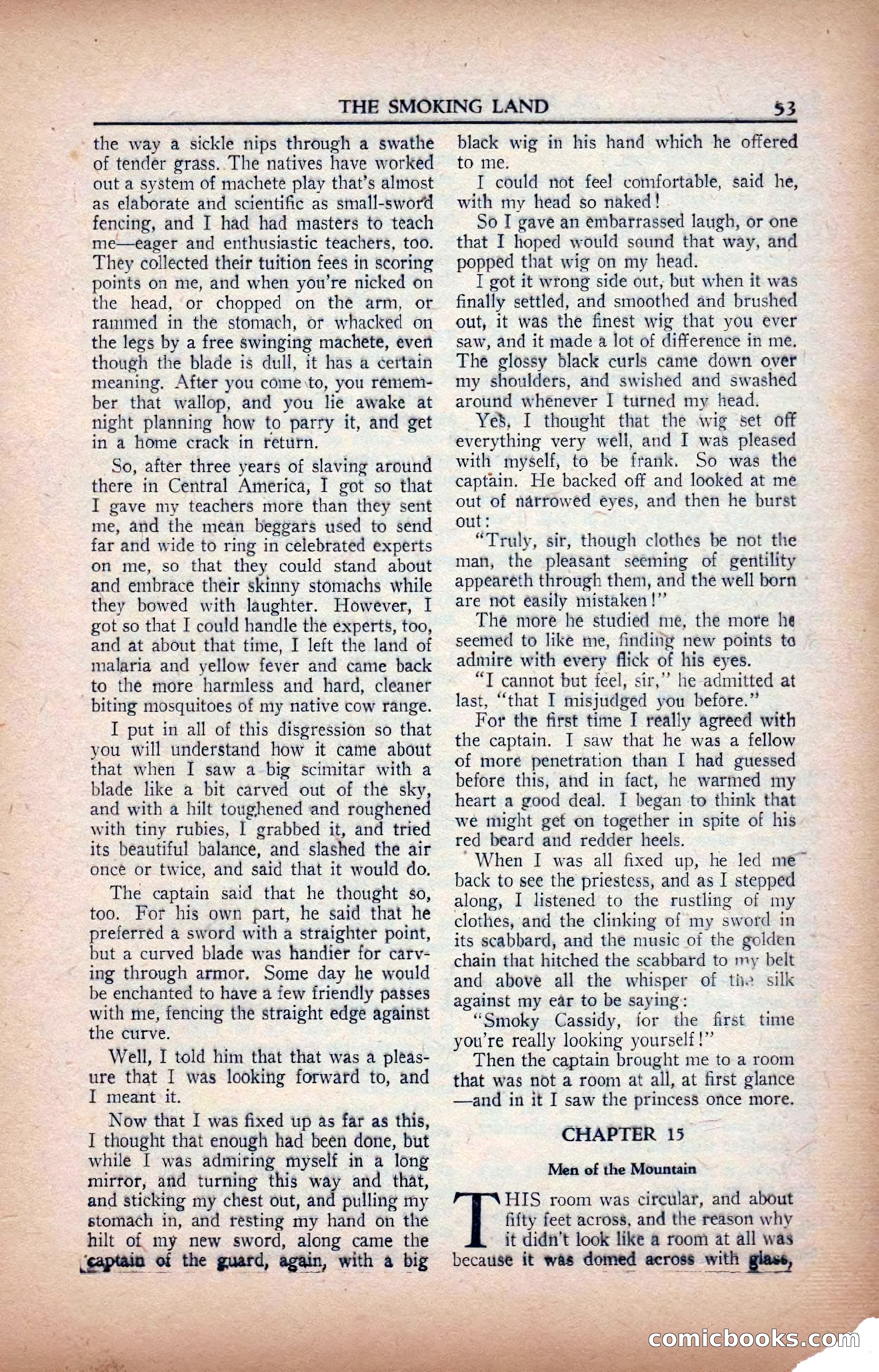 A. Merritt's Fantasy Magazine, February 1950 — page 53 of 134