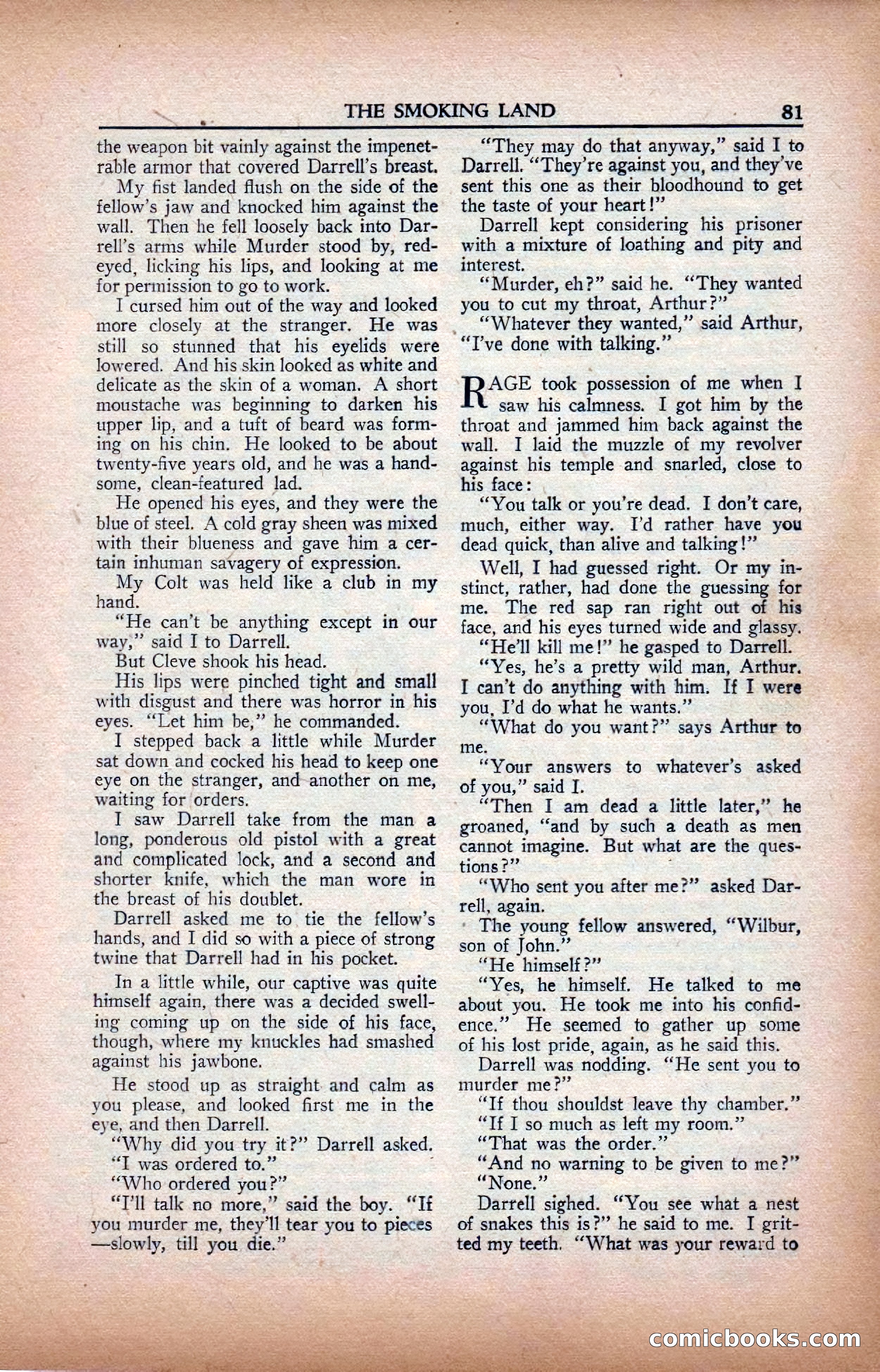 A. Merritt's Fantasy Magazine, February 1950 — page 81 of 134