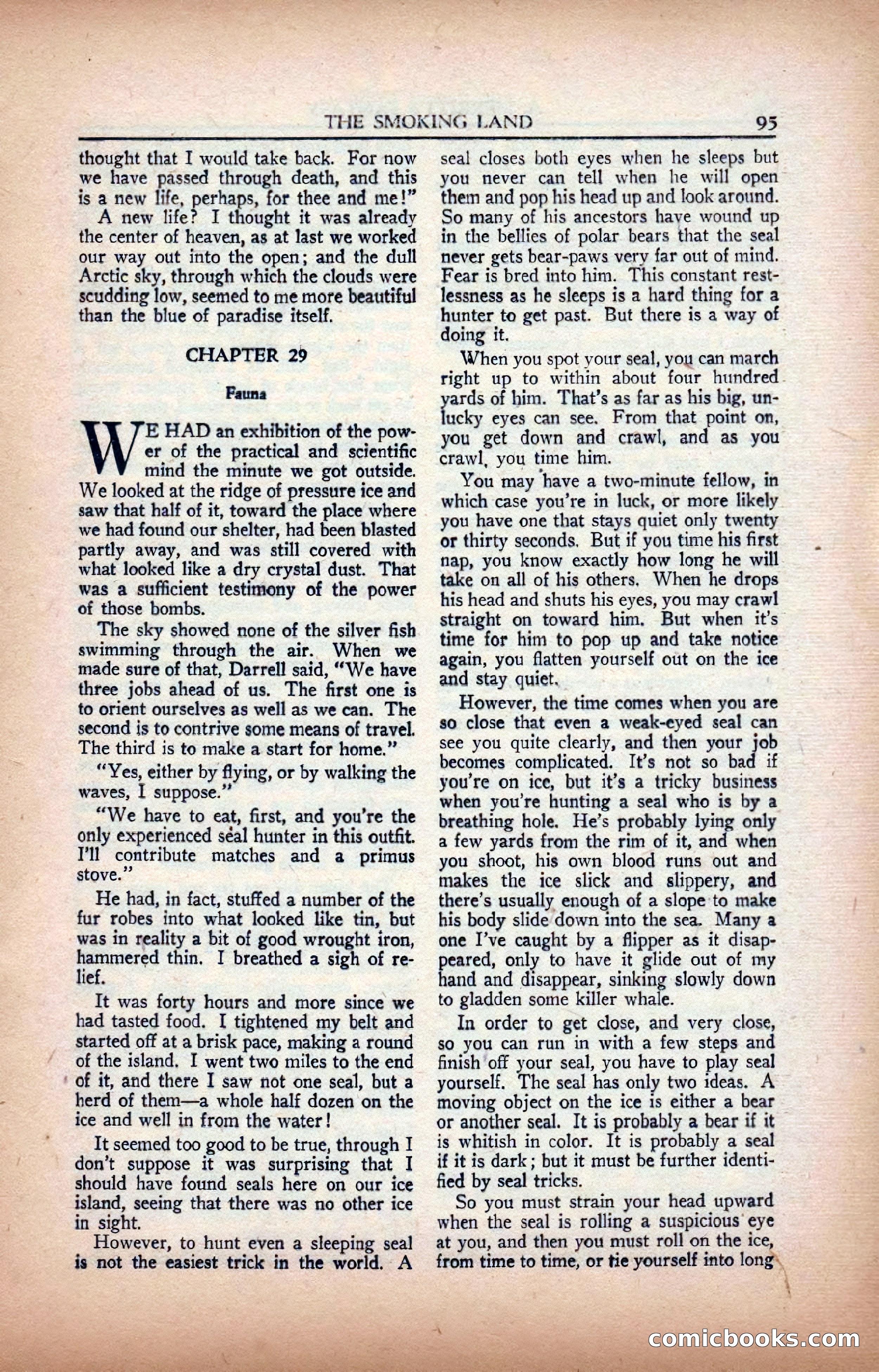A. Merritt's Fantasy Magazine, February 1950 — page 95 of 134