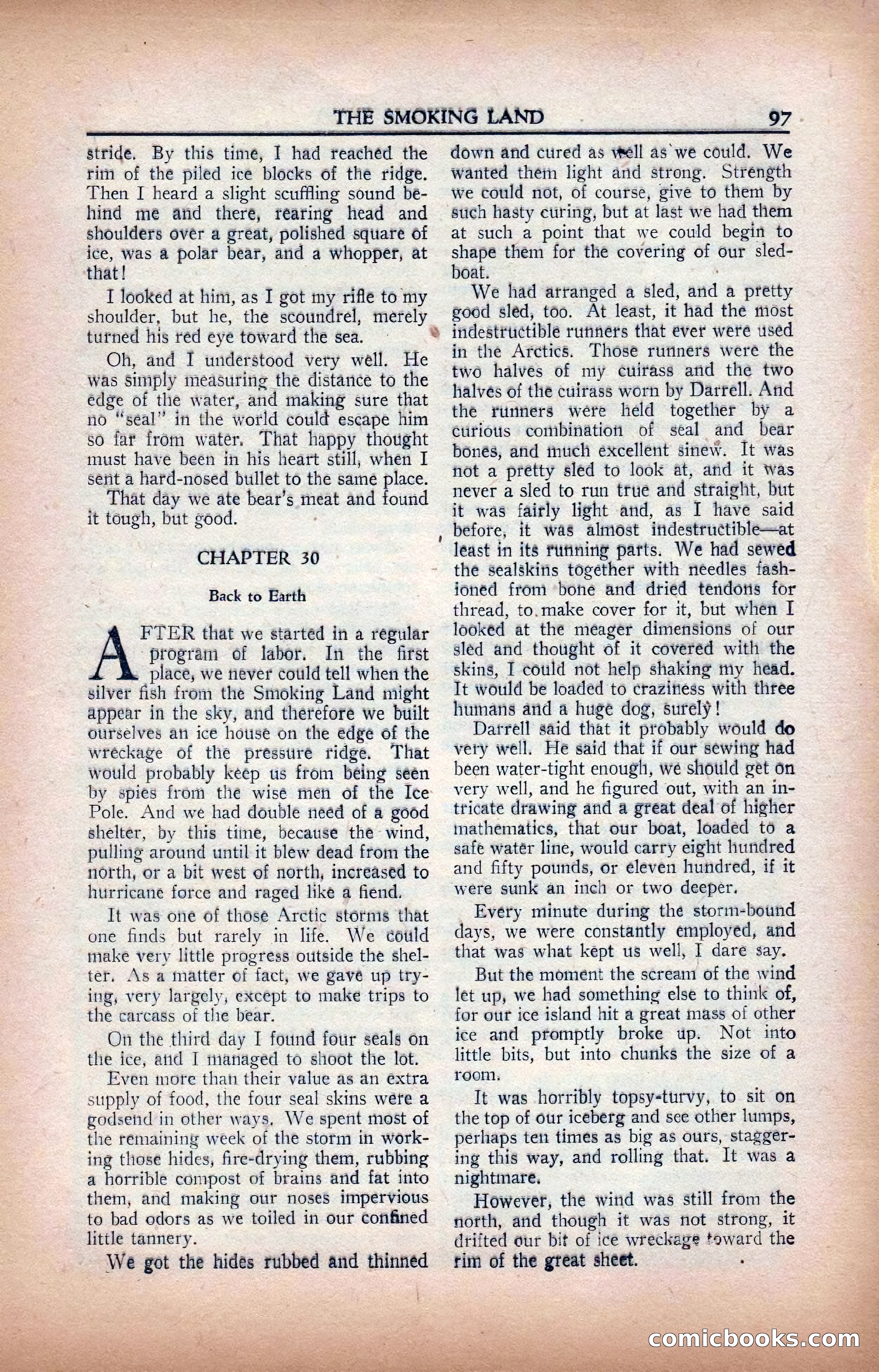 A. Merritt's Fantasy Magazine, February 1950 — page 97 of 134