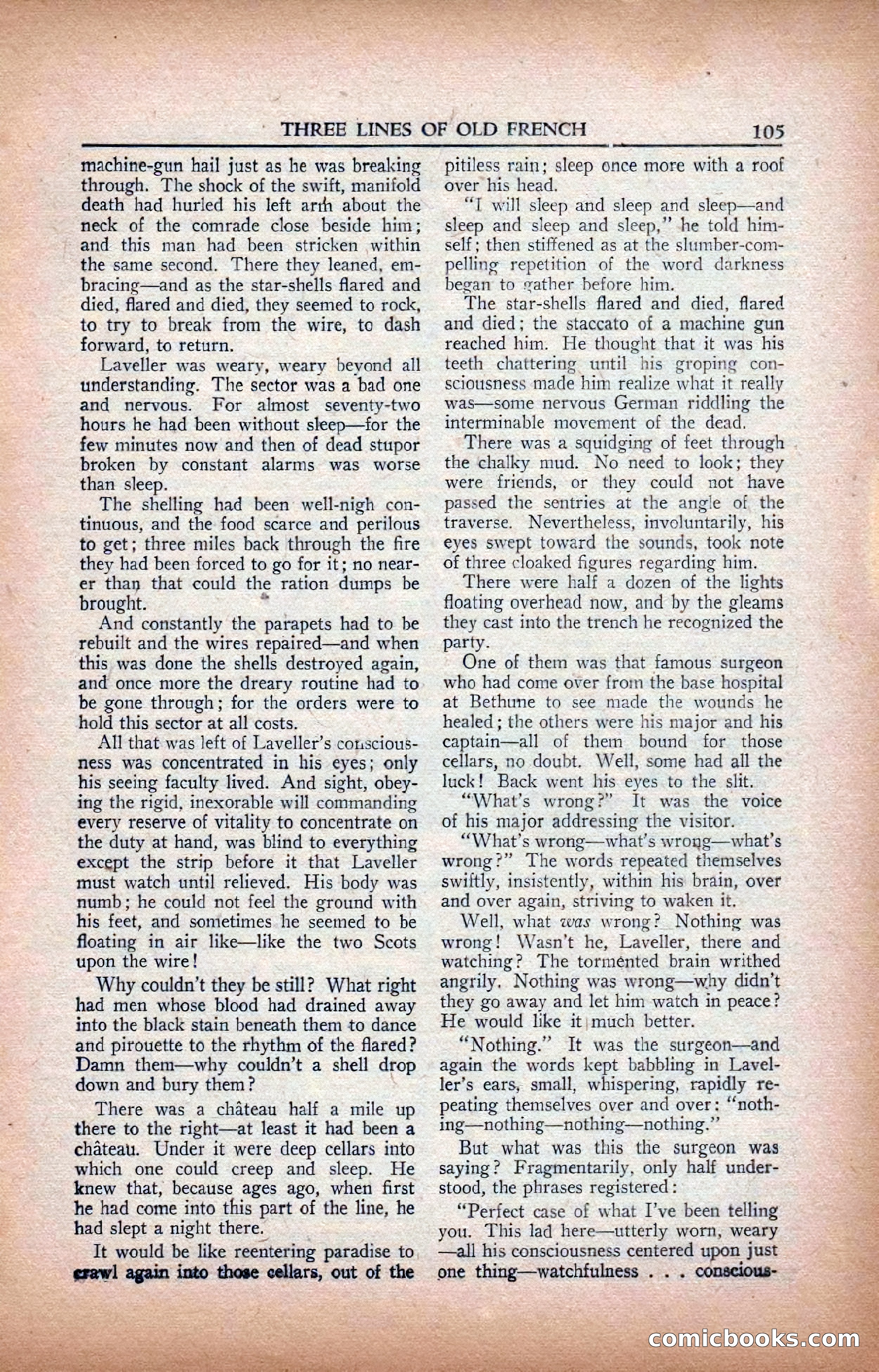 A. Merritt's Fantasy Magazine, February 1950 — page 105 of 134