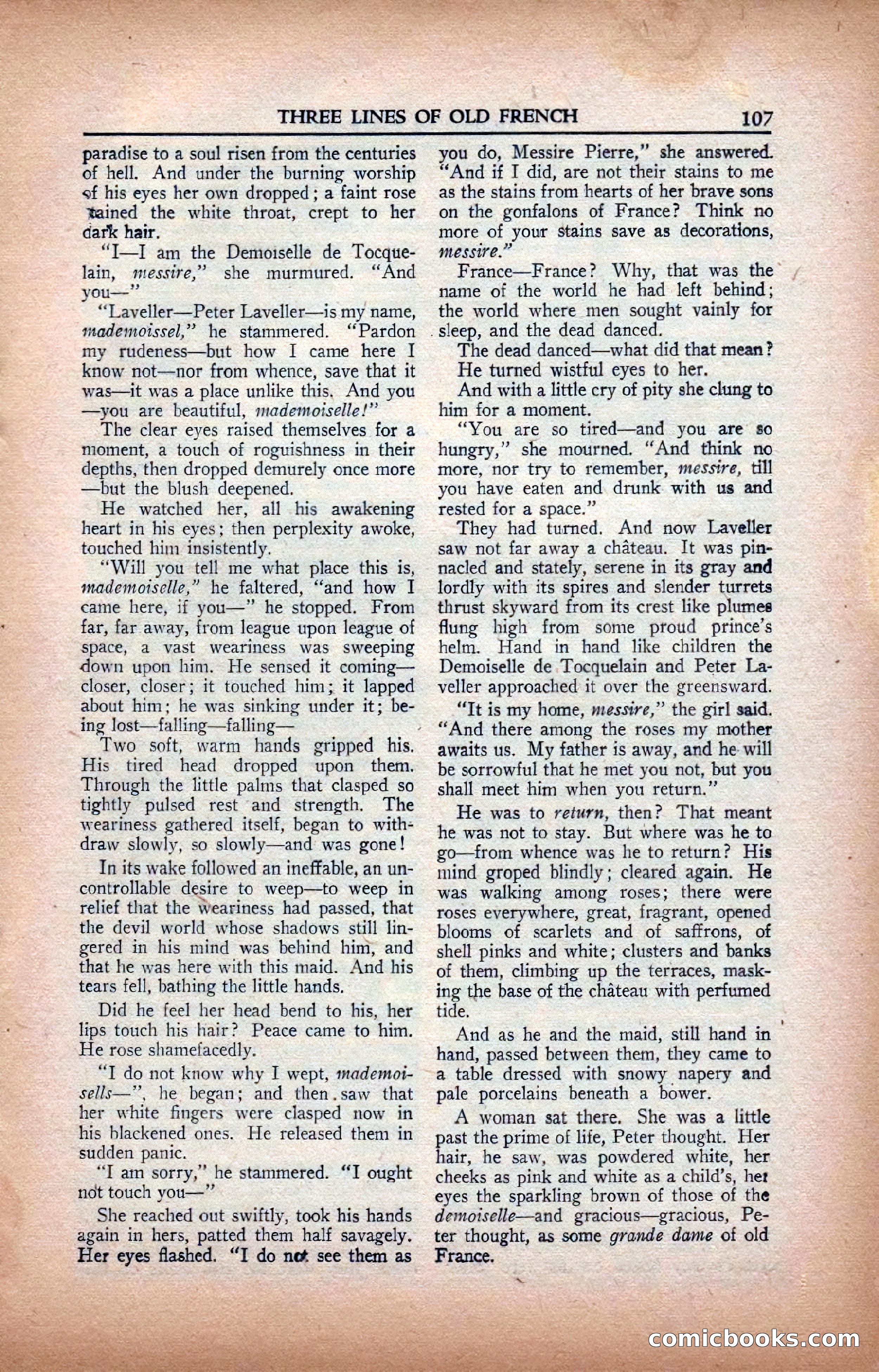 A. Merritt's Fantasy Magazine, February 1950 — page 107 of 134