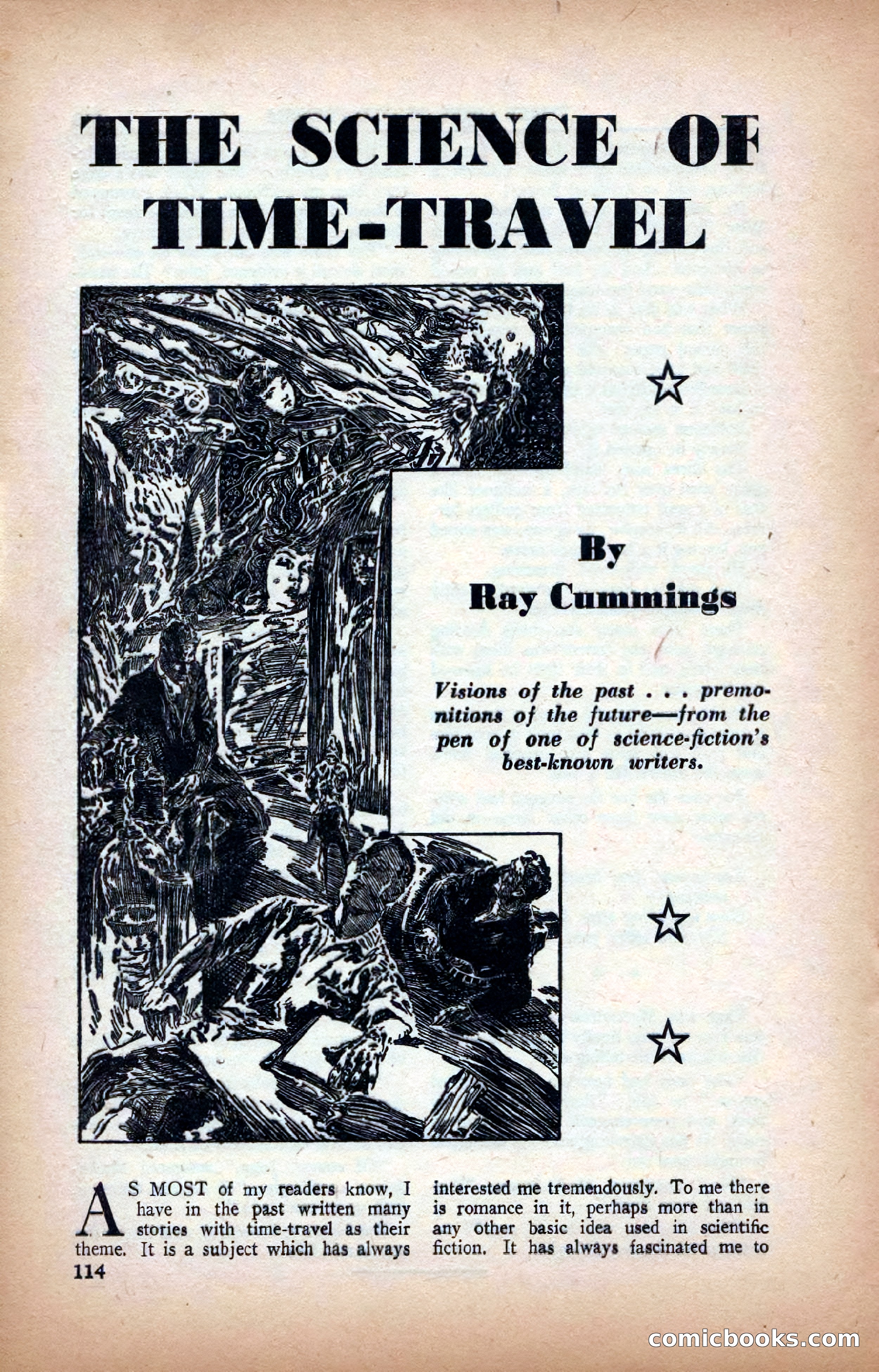 A. Merritt's Fantasy Magazine, February 1950 — page 114 of 134