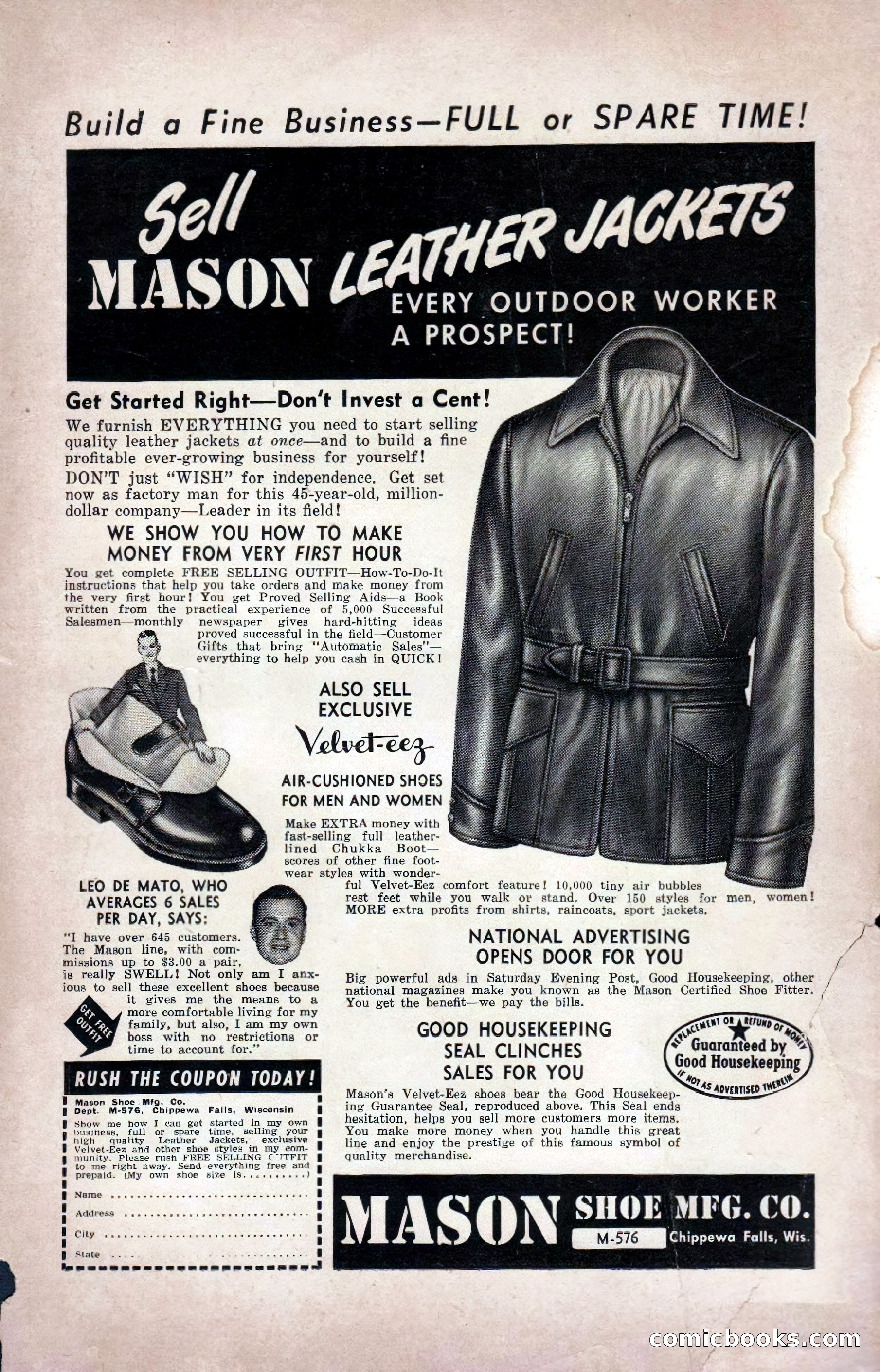 A. Merritt's Fantasy Magazine, February 1950 — page 131 of 134
