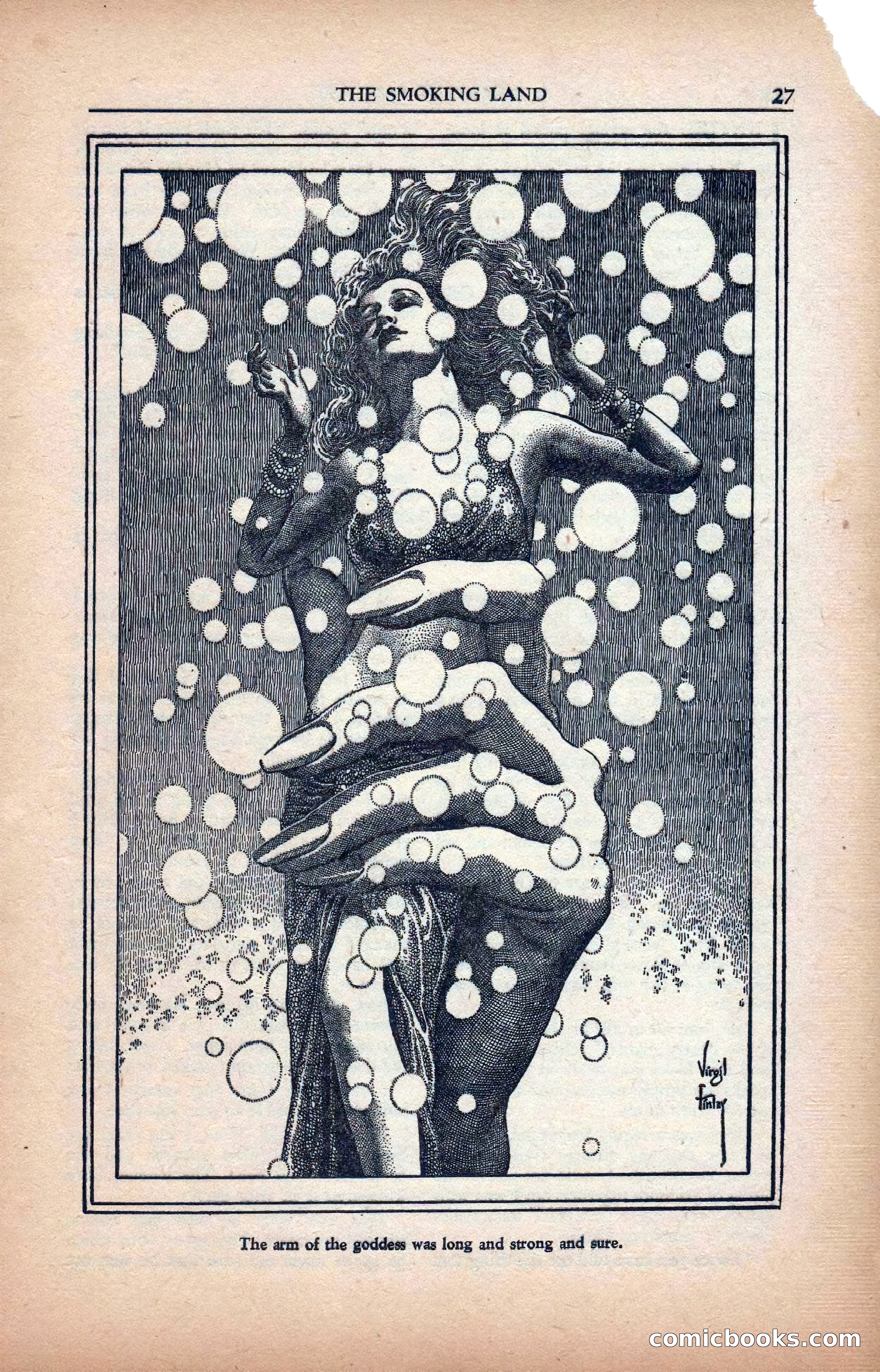 A. Merritt's Fantasy Magazine, February 1950 — page 27 of 133