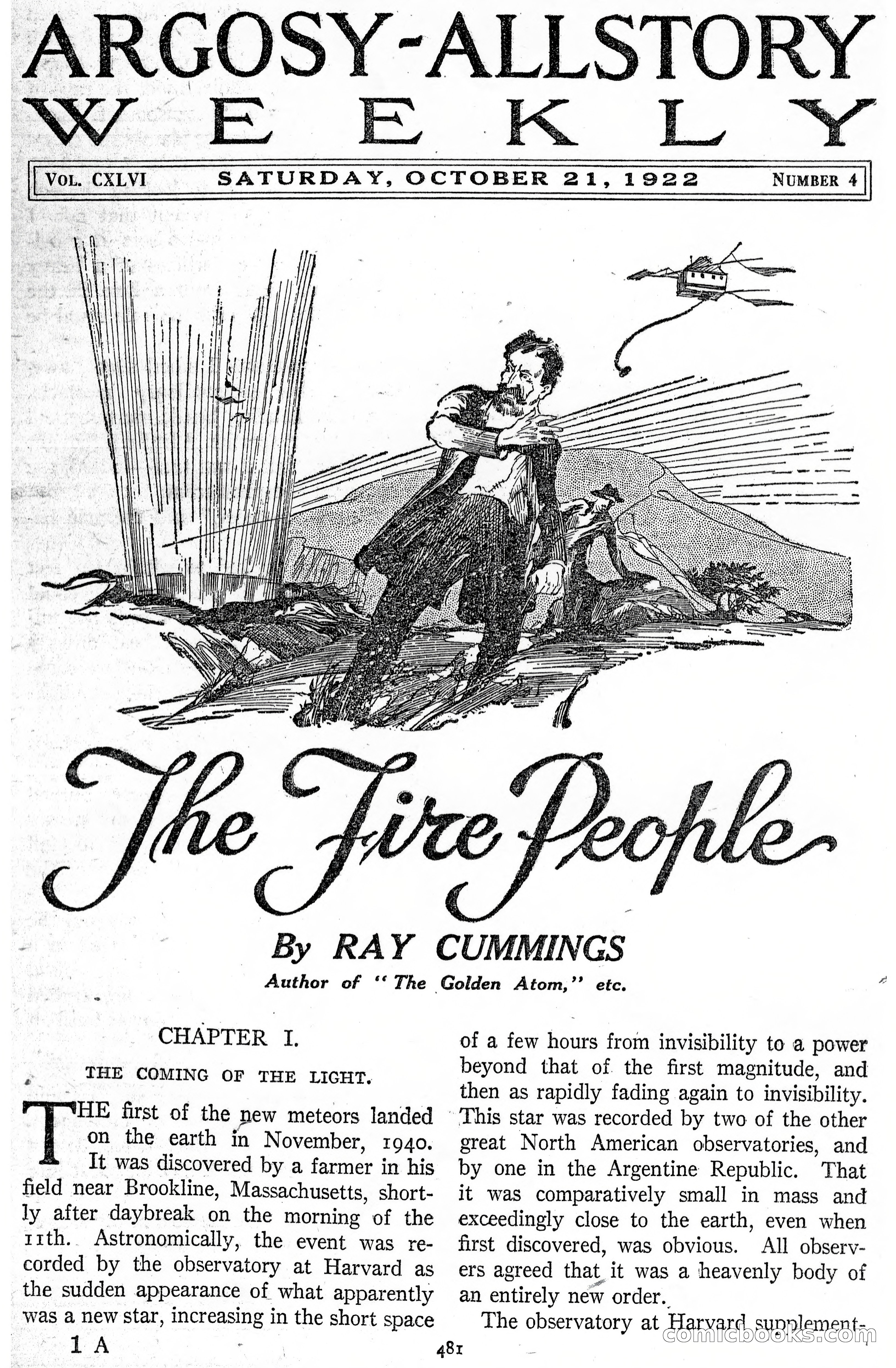 Argosy All-Story Weekly, October 21, 1922 — page 11 of 176