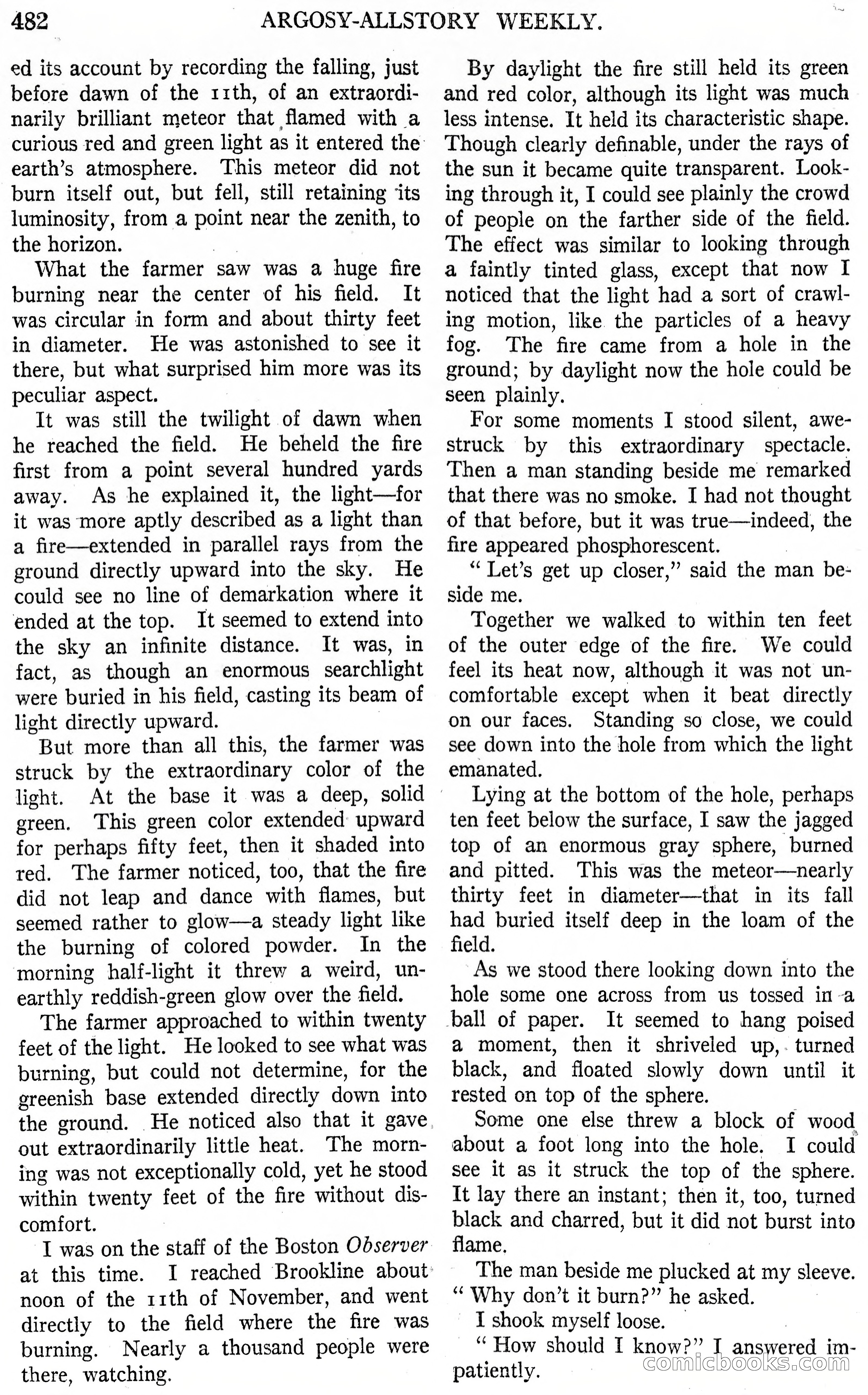 Argosy All-Story Weekly, October 21, 1922 — page 12 of 176