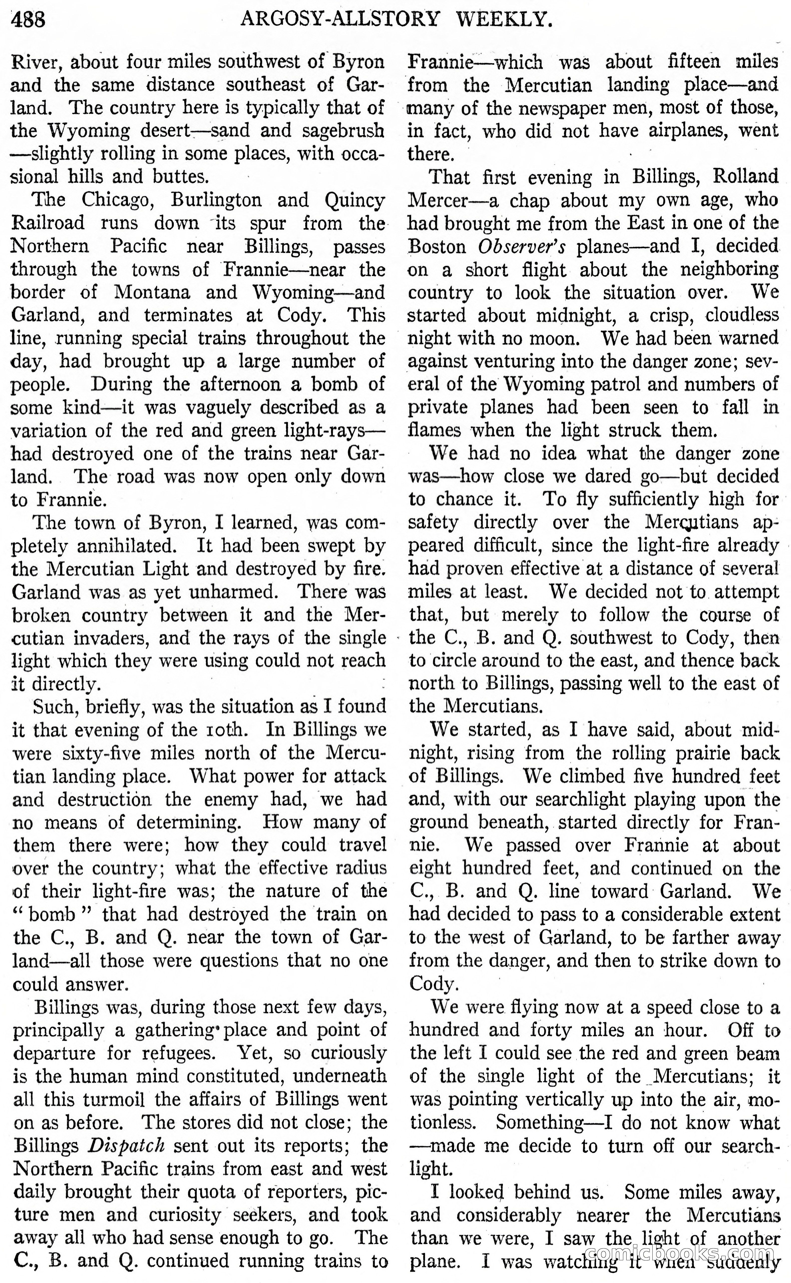 Argosy All-Story Weekly, October 21, 1922 — page 18 of 176