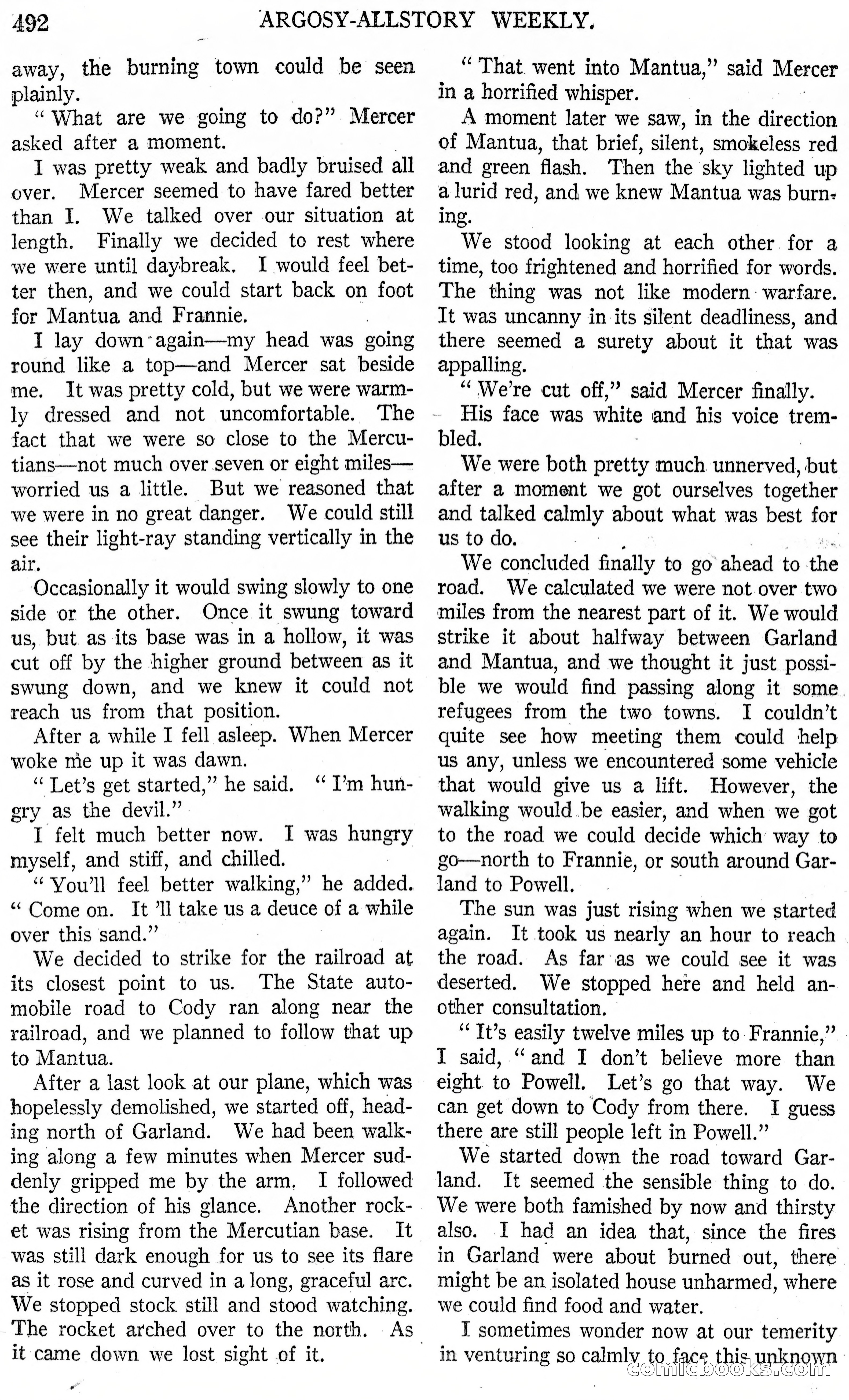 Argosy All-Story Weekly, October 21, 1922 — page 22 of 176