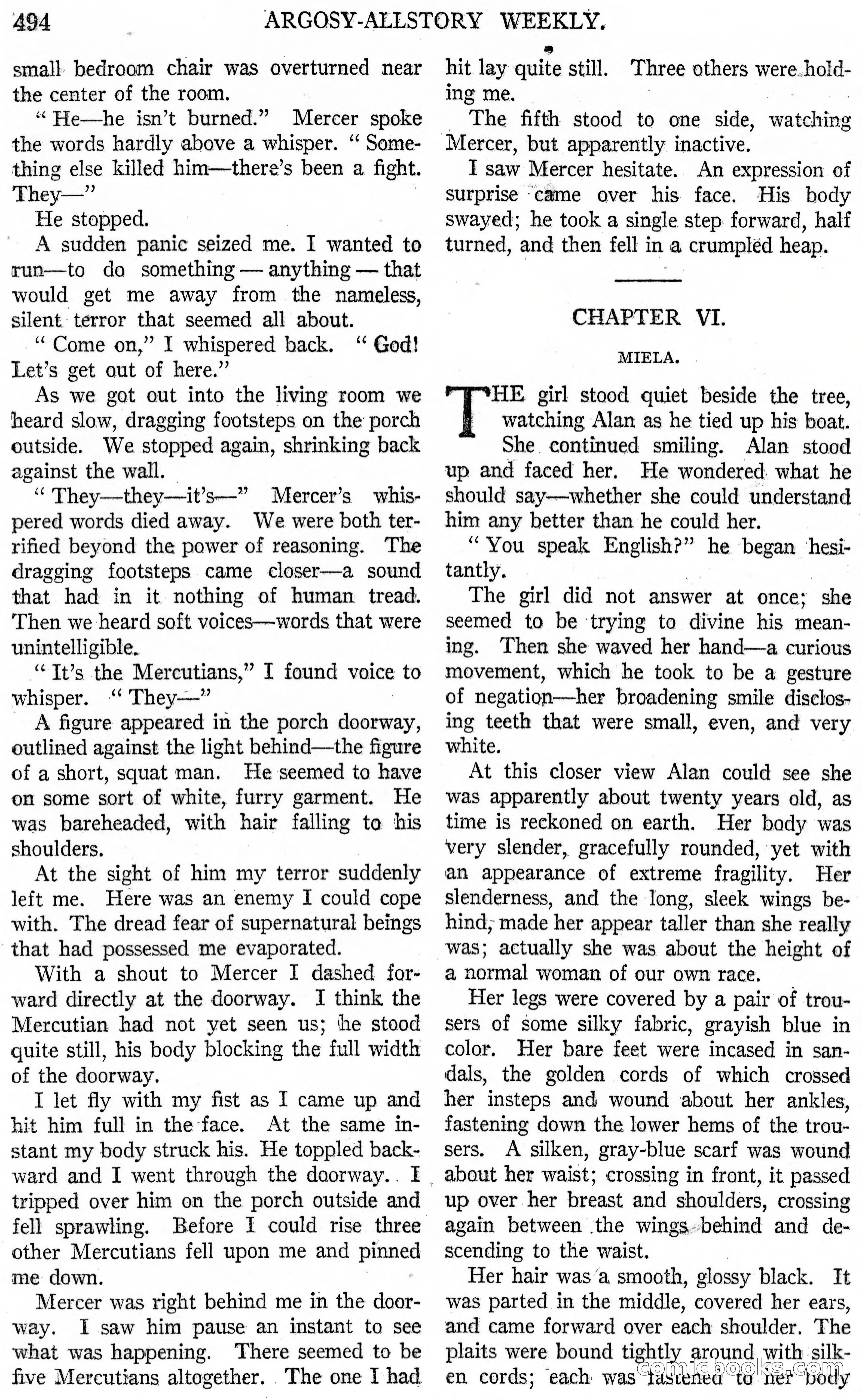 Argosy All-Story Weekly, October 21, 1922 — page 24 of 176