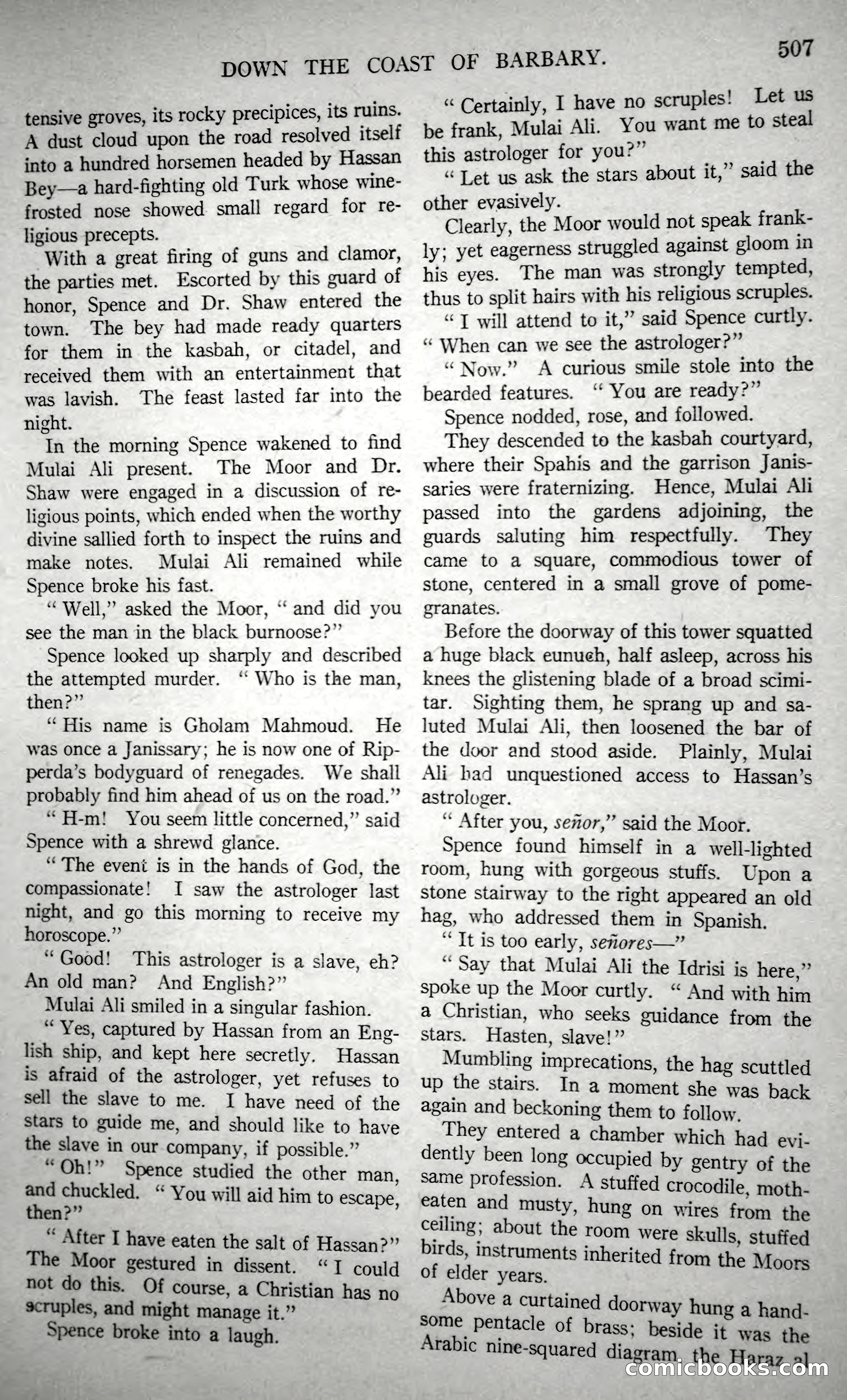 Argosy All-Story Weekly, October 21, 1922 — page 37 of 176