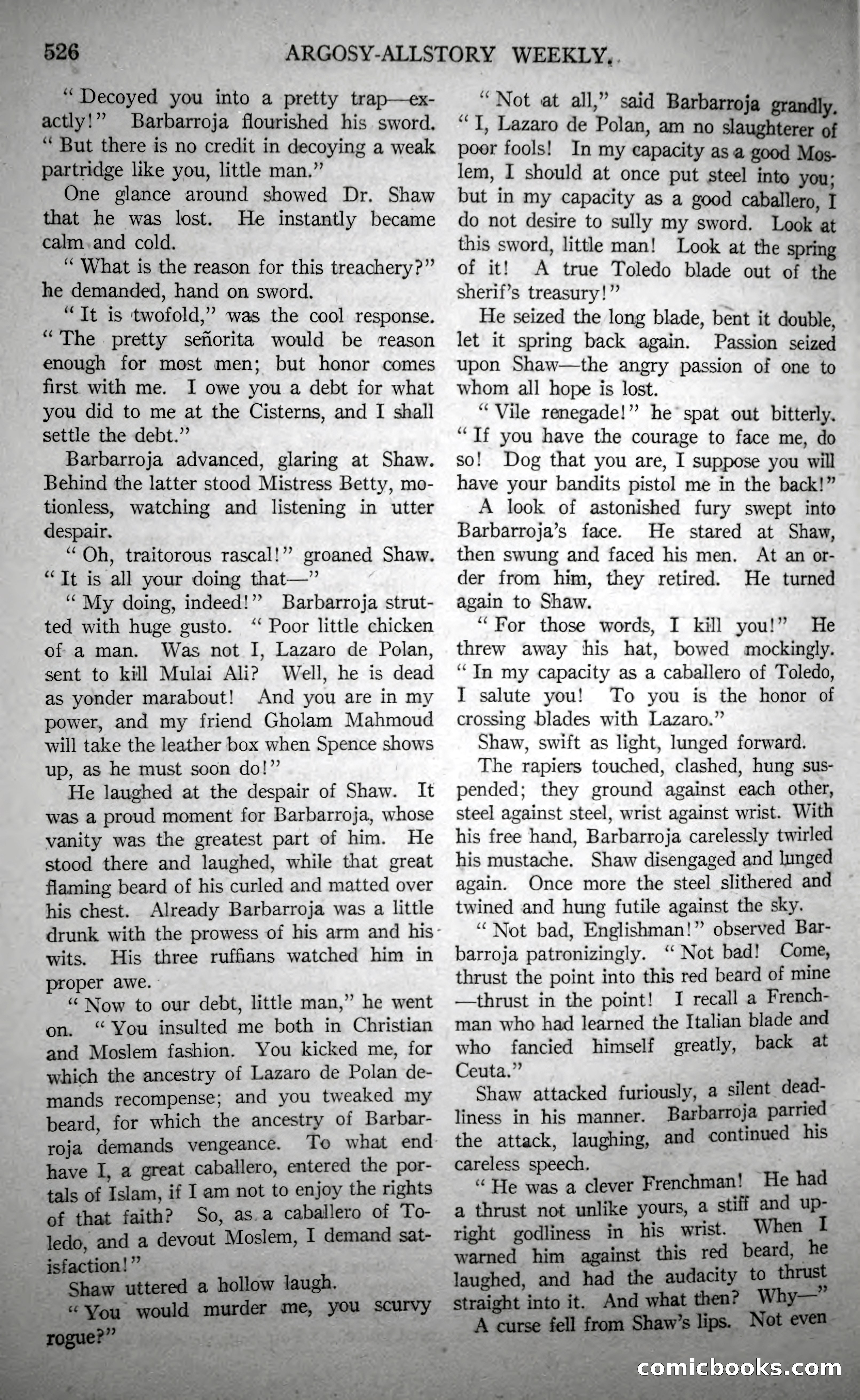 Argosy All-Story Weekly, October 21, 1922 — page 56 of 176