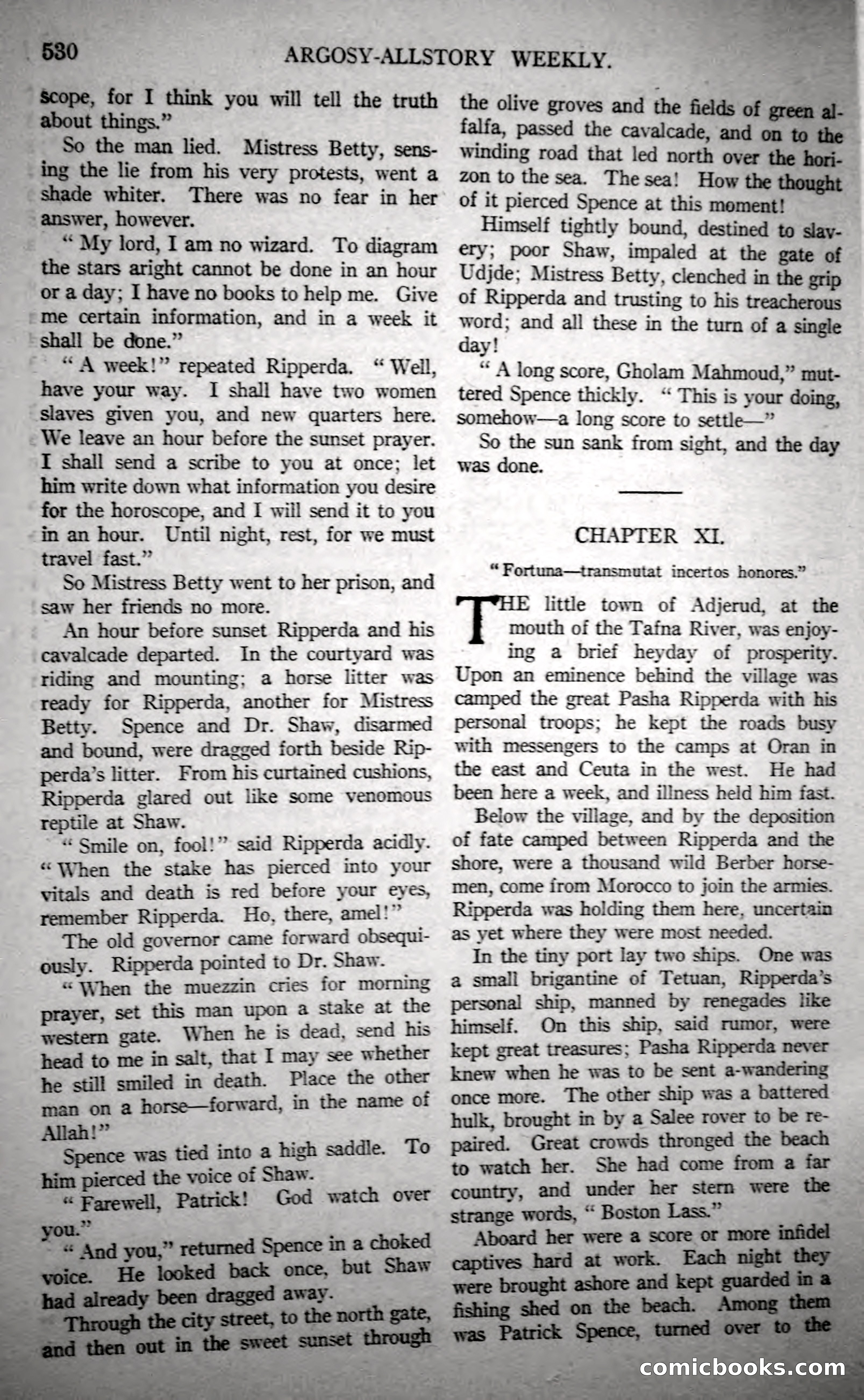Argosy All-Story Weekly, October 21, 1922 — page 60 of 176