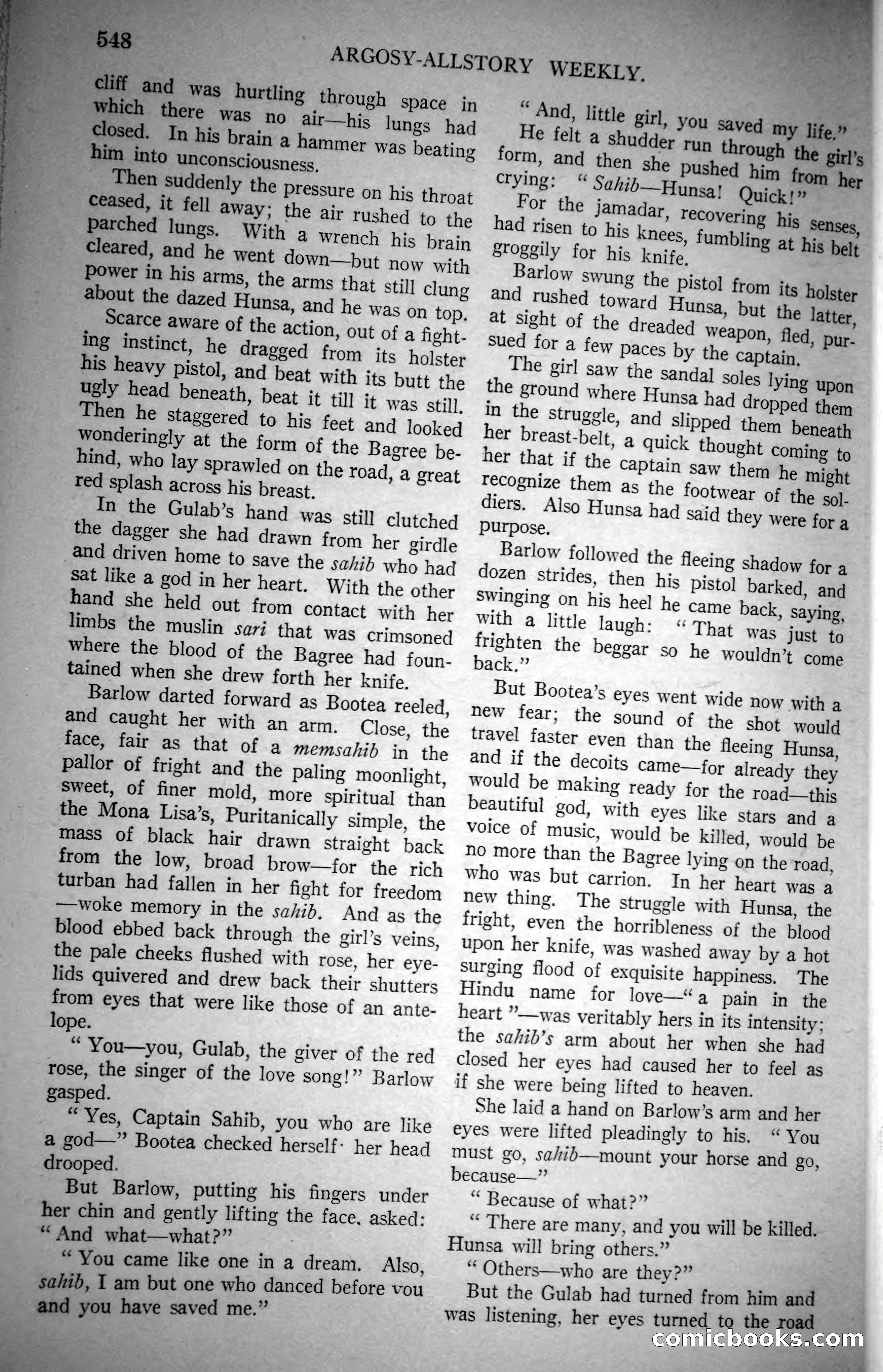 Argosy All-Story Weekly, October 21, 1922 — page 78 of 176