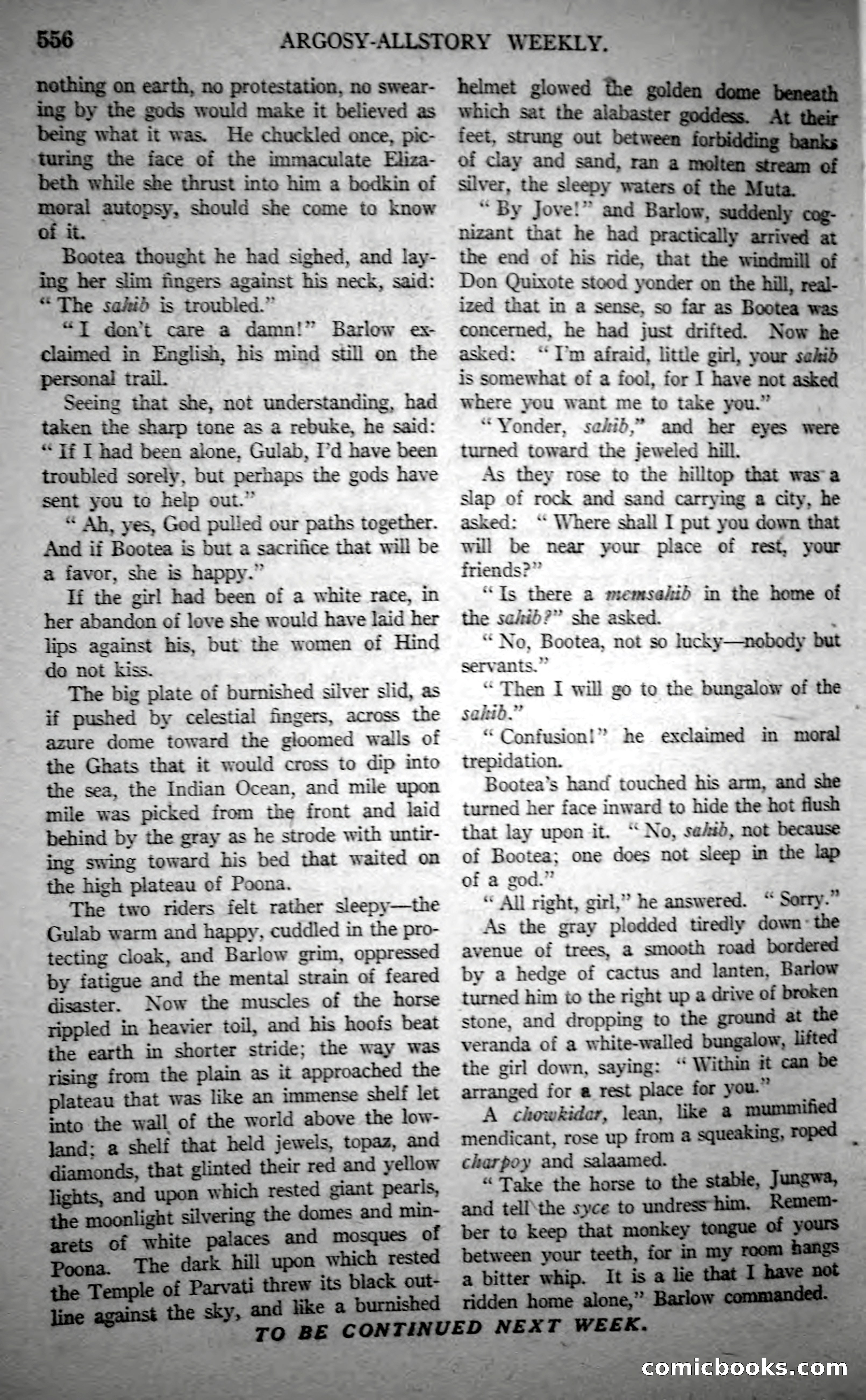 Argosy All-Story Weekly, October 21, 1922 — page 86 of 176