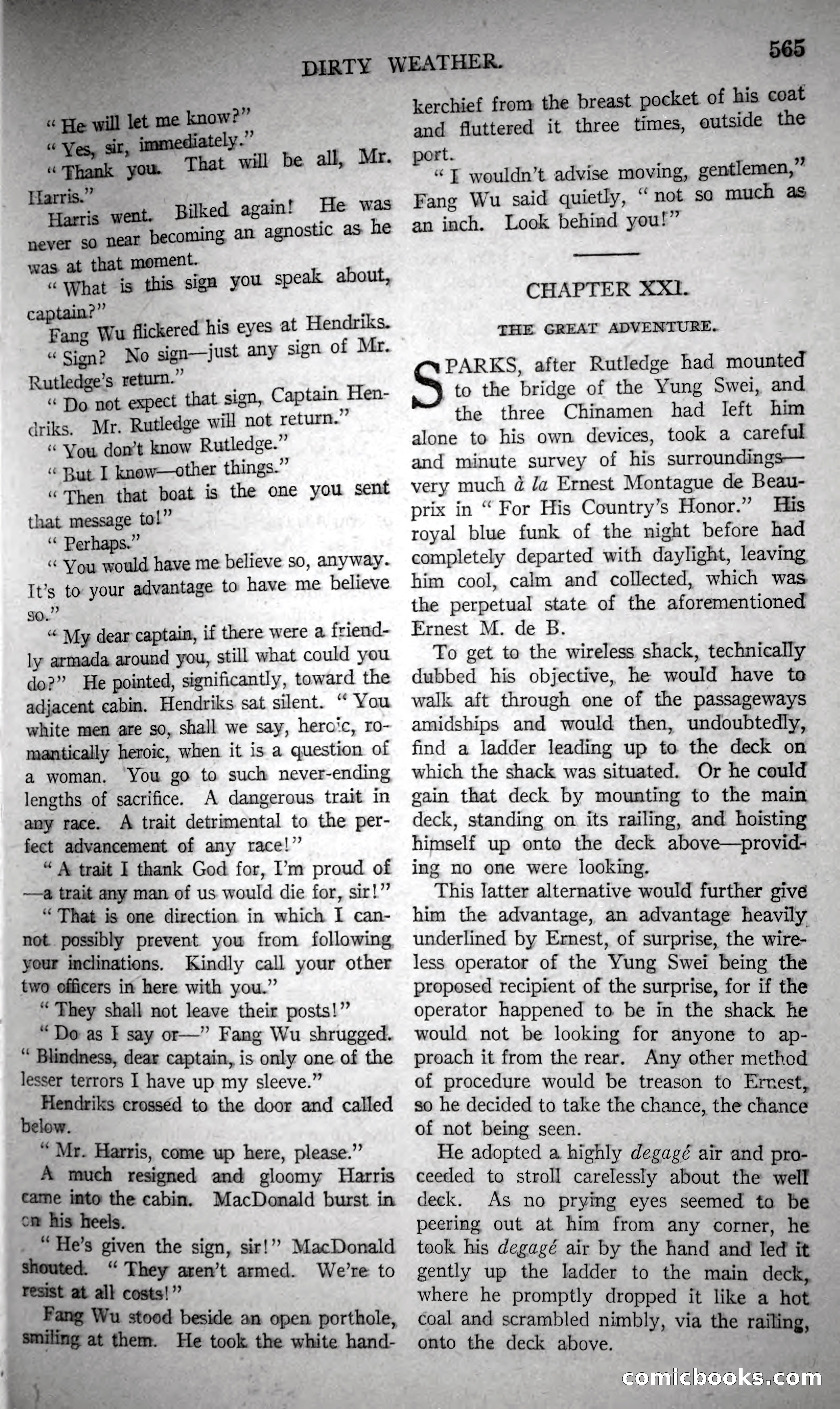 Argosy All-Story Weekly, October 21, 1922 — page 95 of 176