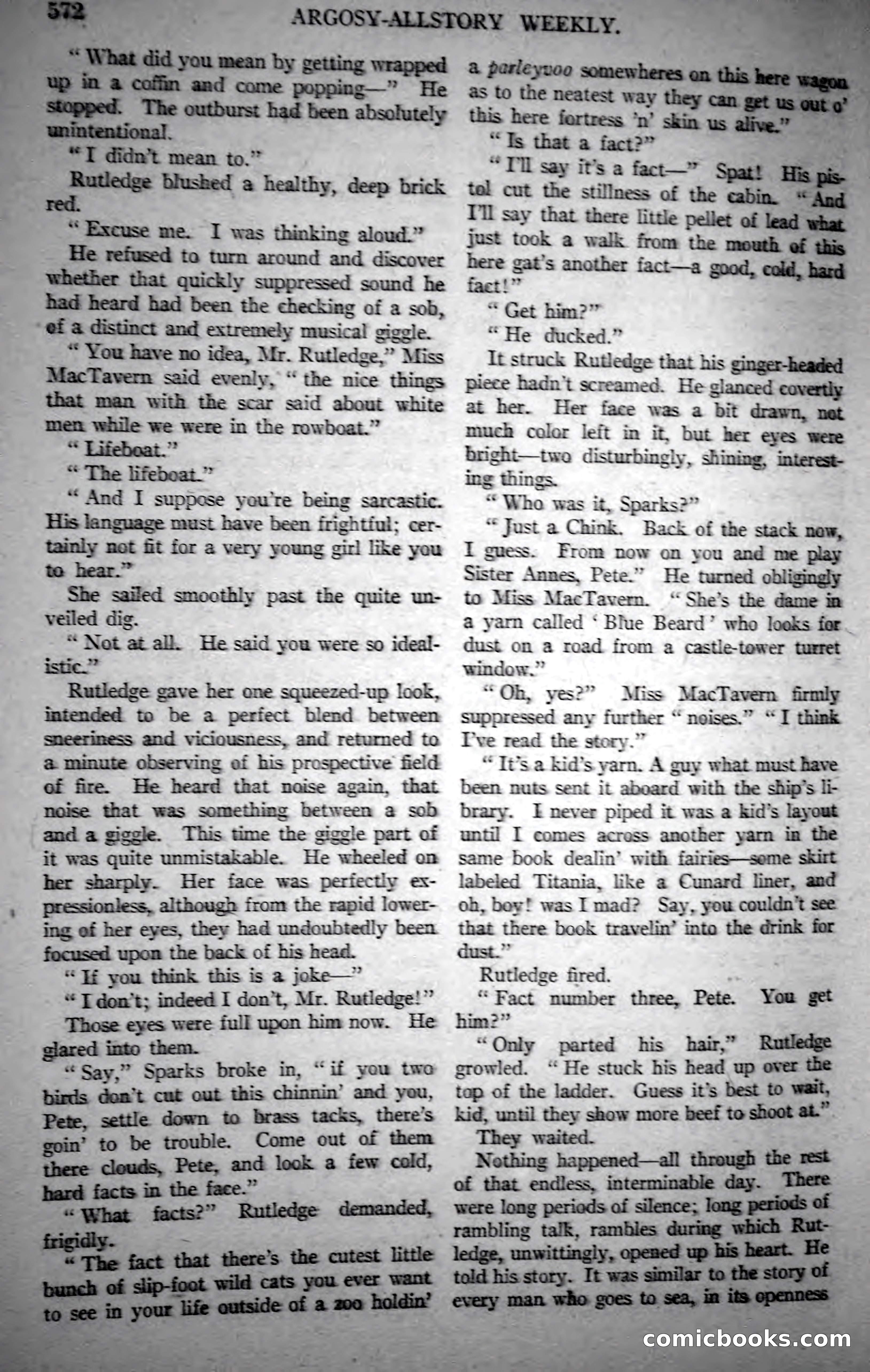 Argosy All-Story Weekly, October 21, 1922 — page 102 of 176