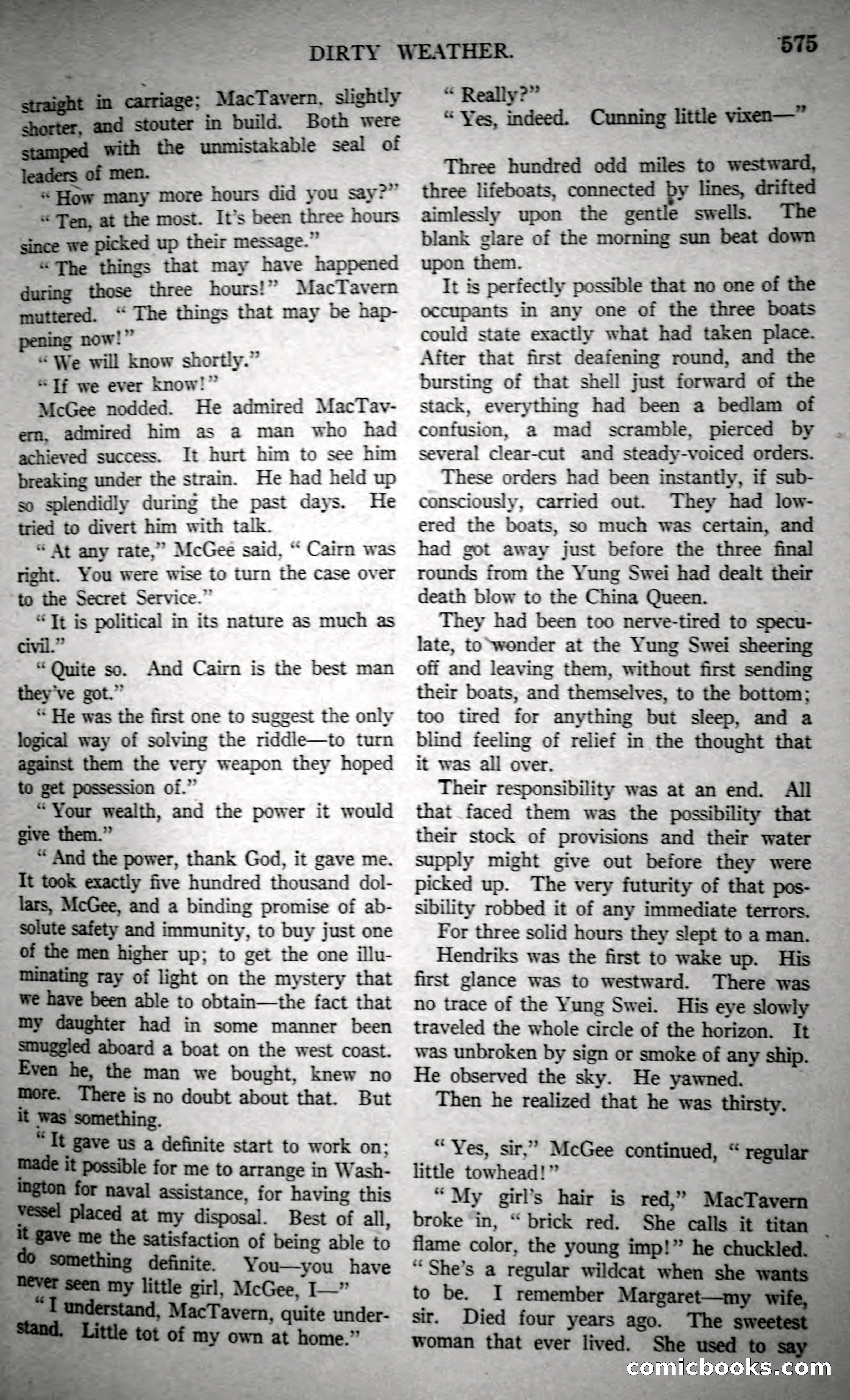 Argosy All-Story Weekly, October 21, 1922 — page 105 of 176