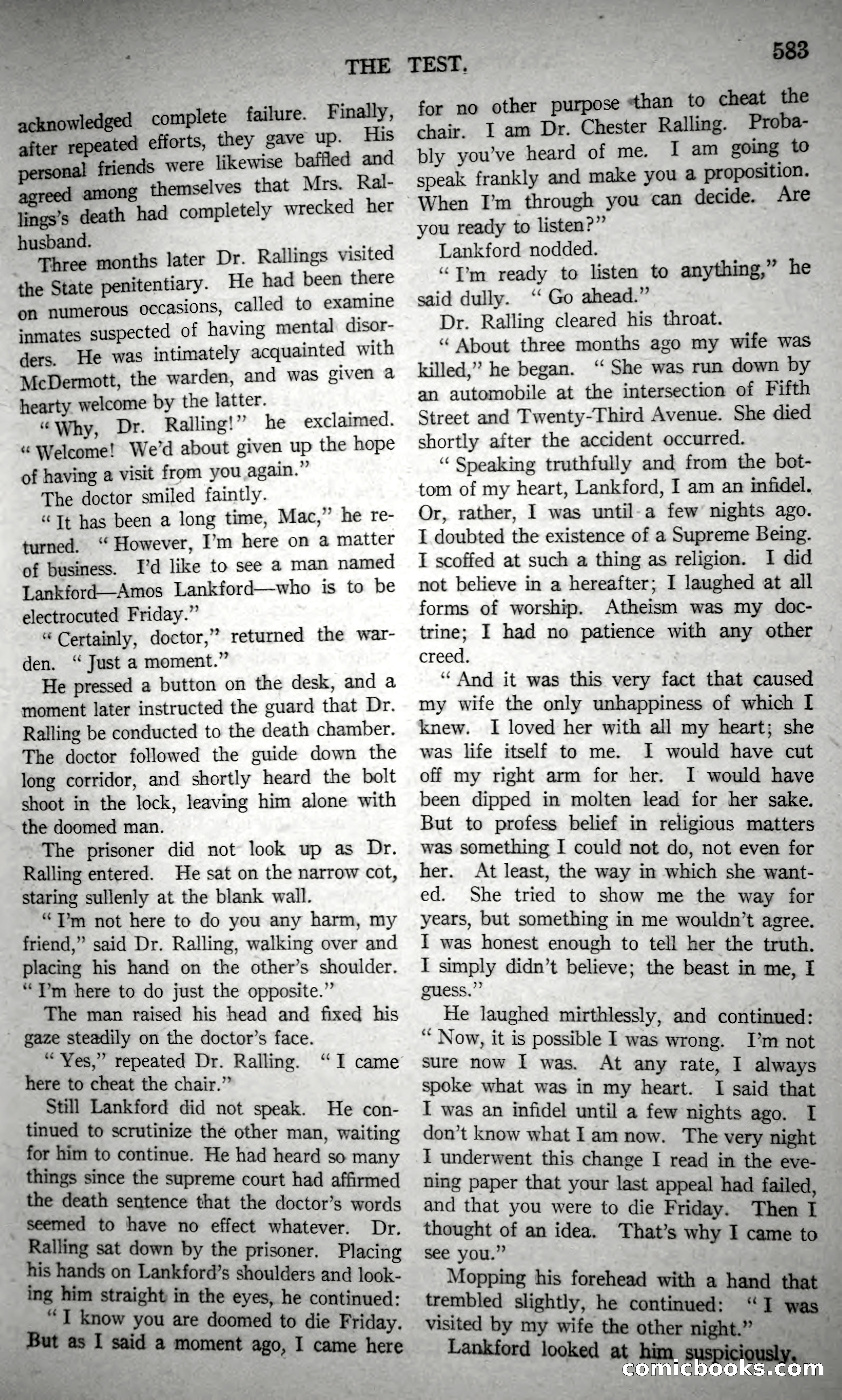 Argosy All-Story Weekly, October 21, 1922 — page 113 of 176