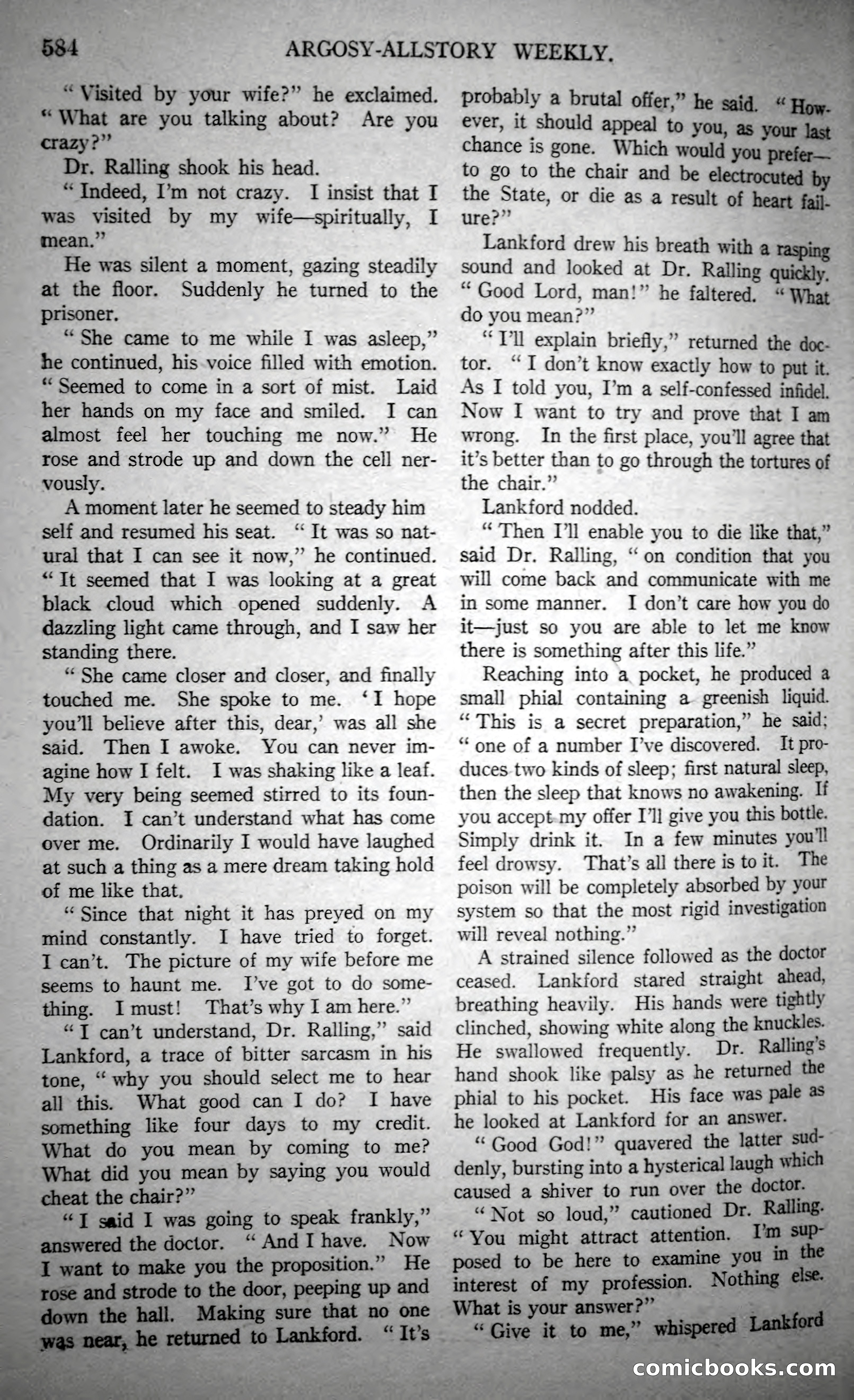 Argosy All-Story Weekly, October 21, 1922 — page 114 of 176