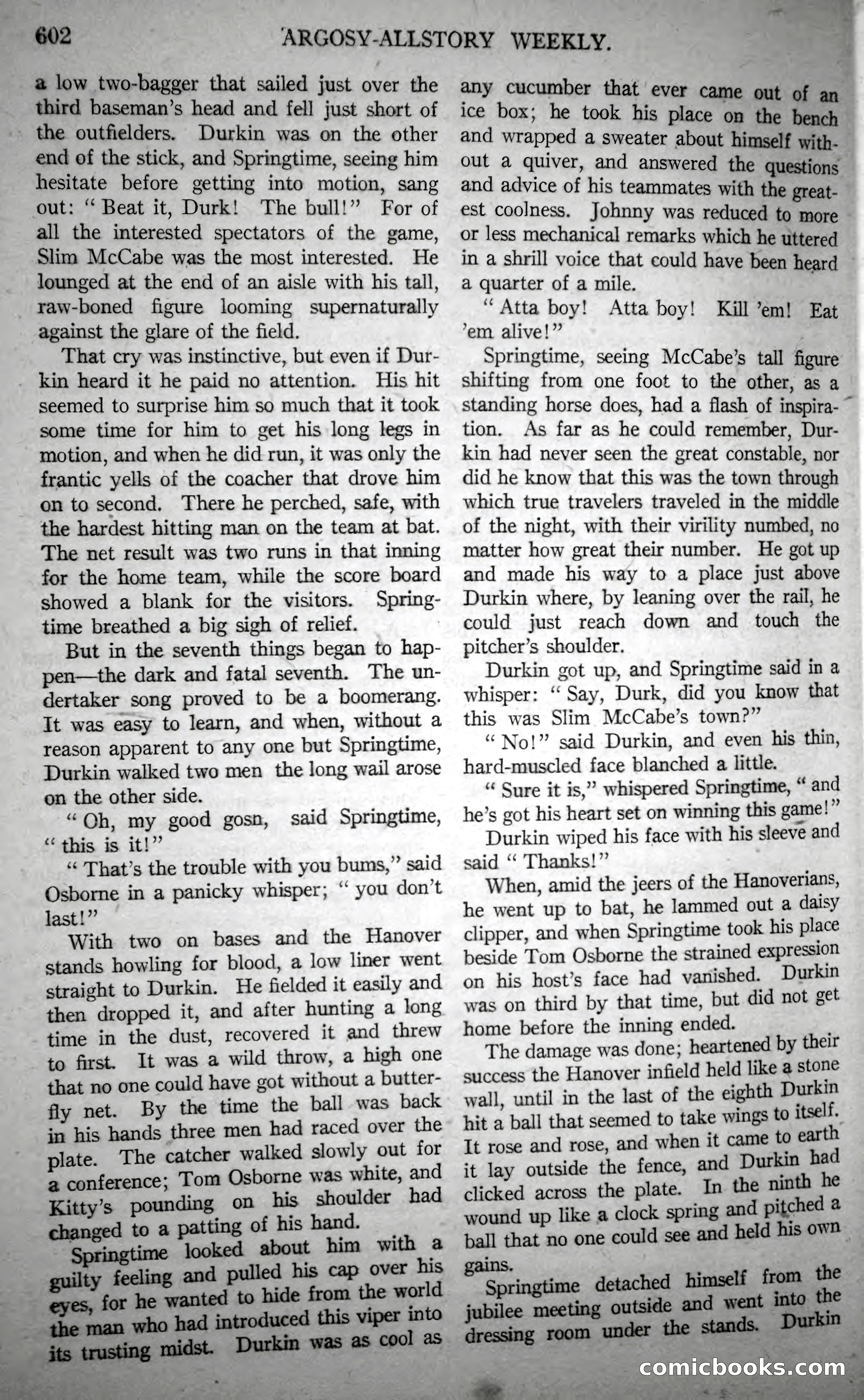 Argosy All-Story Weekly, October 21, 1922 — page 132 of 176
