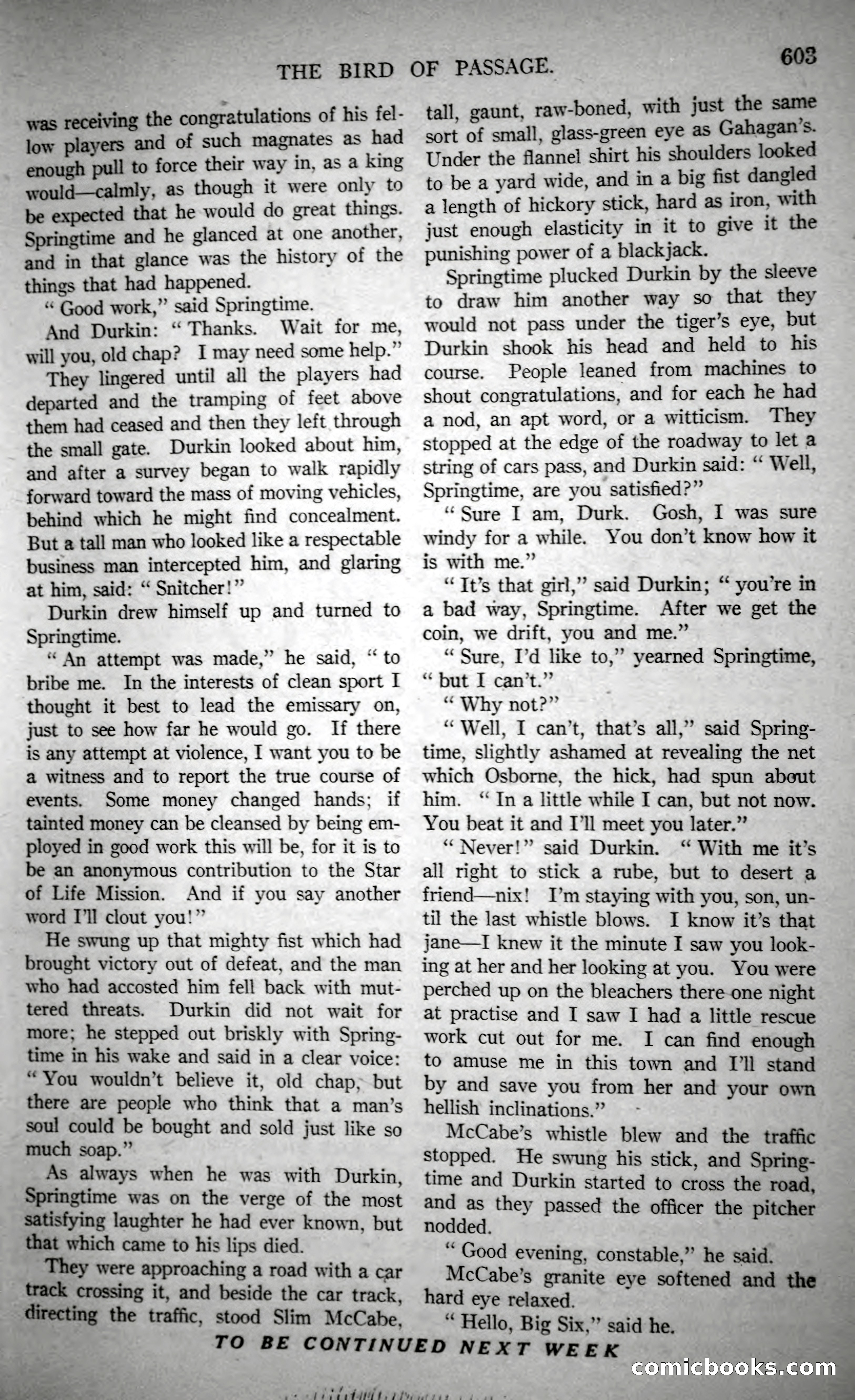 Argosy All-Story Weekly, October 21, 1922 — page 133 of 176