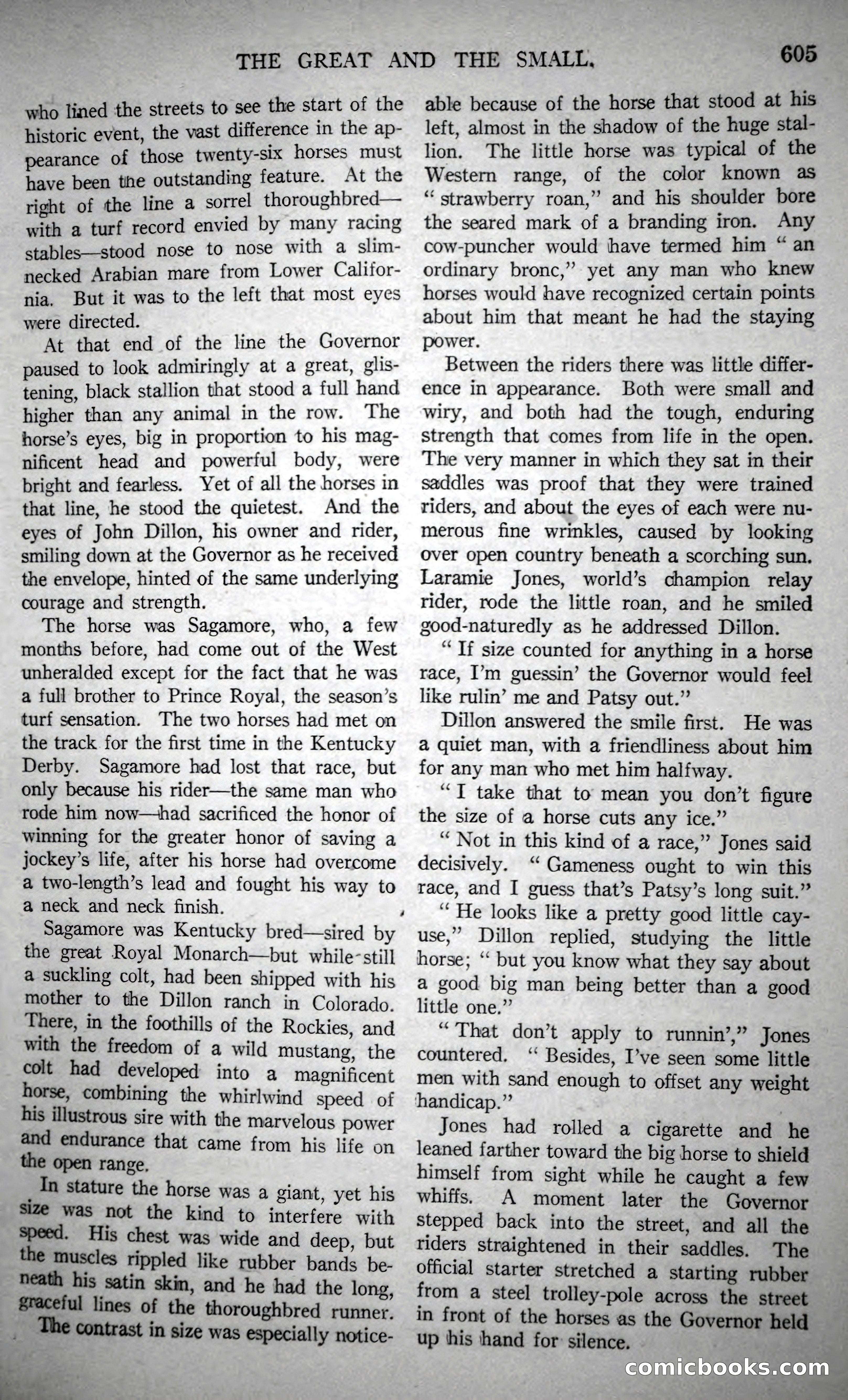 Argosy All-Story Weekly, October 21, 1922 — page 135 of 176