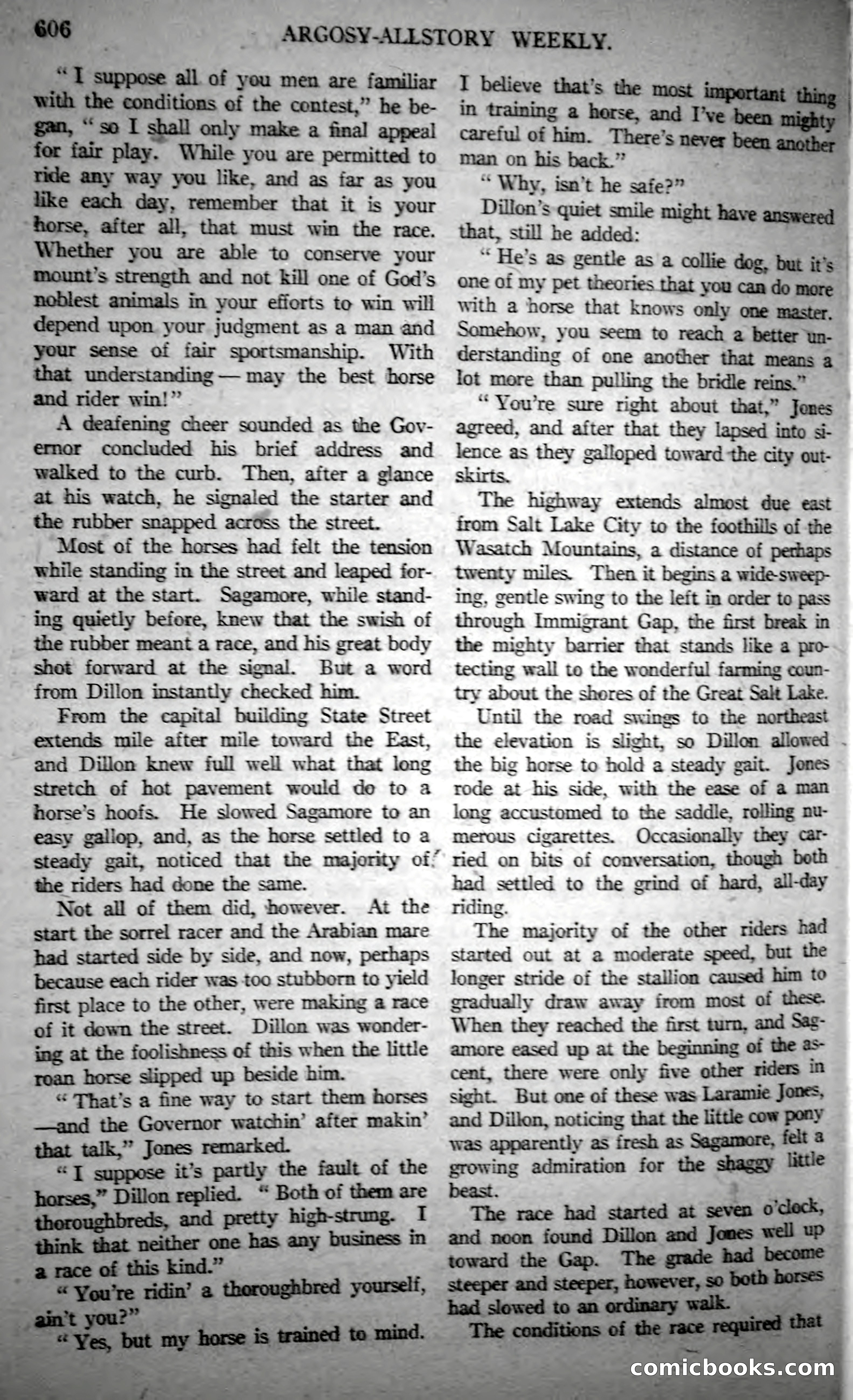 Argosy All-Story Weekly, October 21, 1922 — page 136 of 176