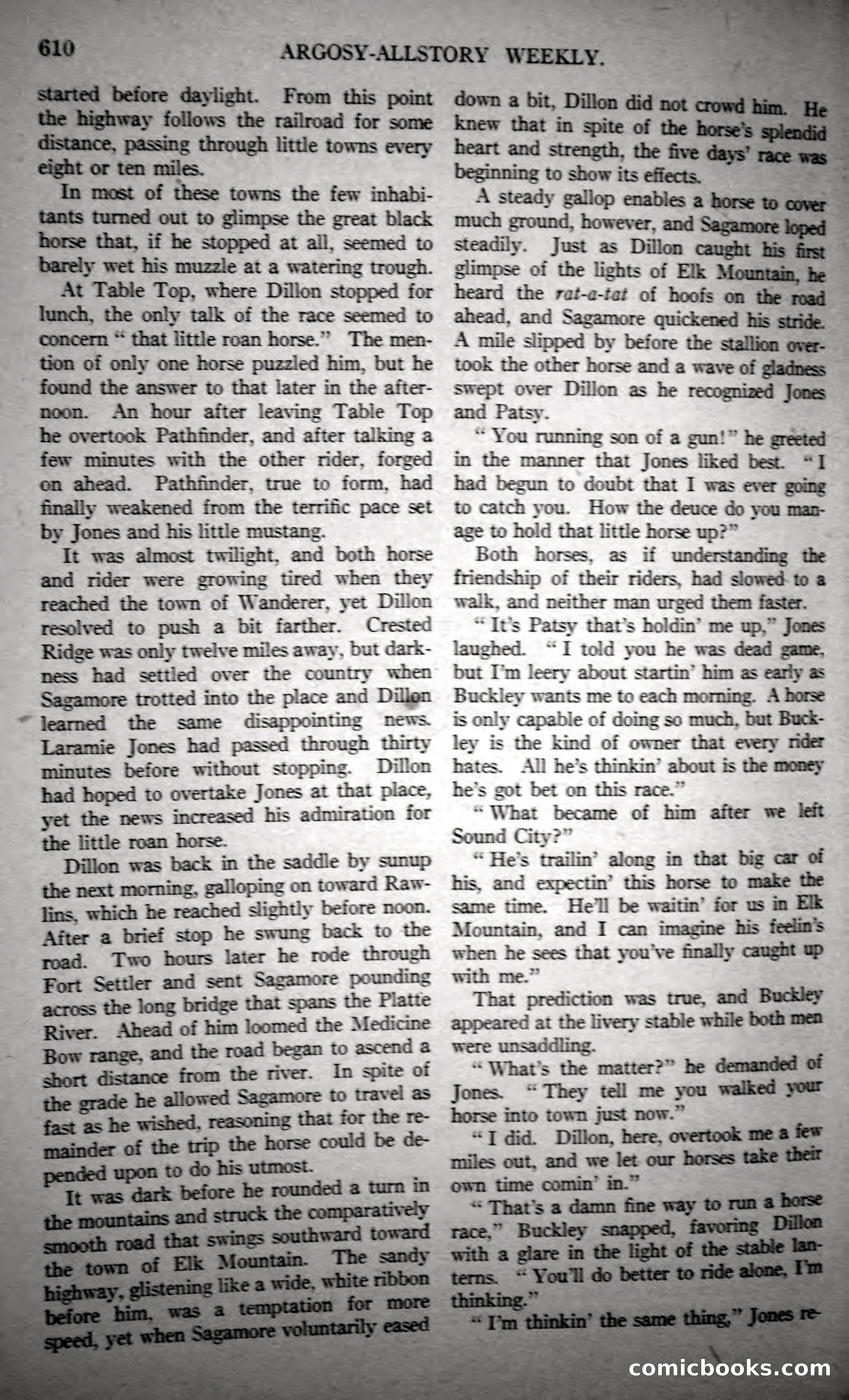 Argosy All-Story Weekly, October 21, 1922 — page 140 of 176