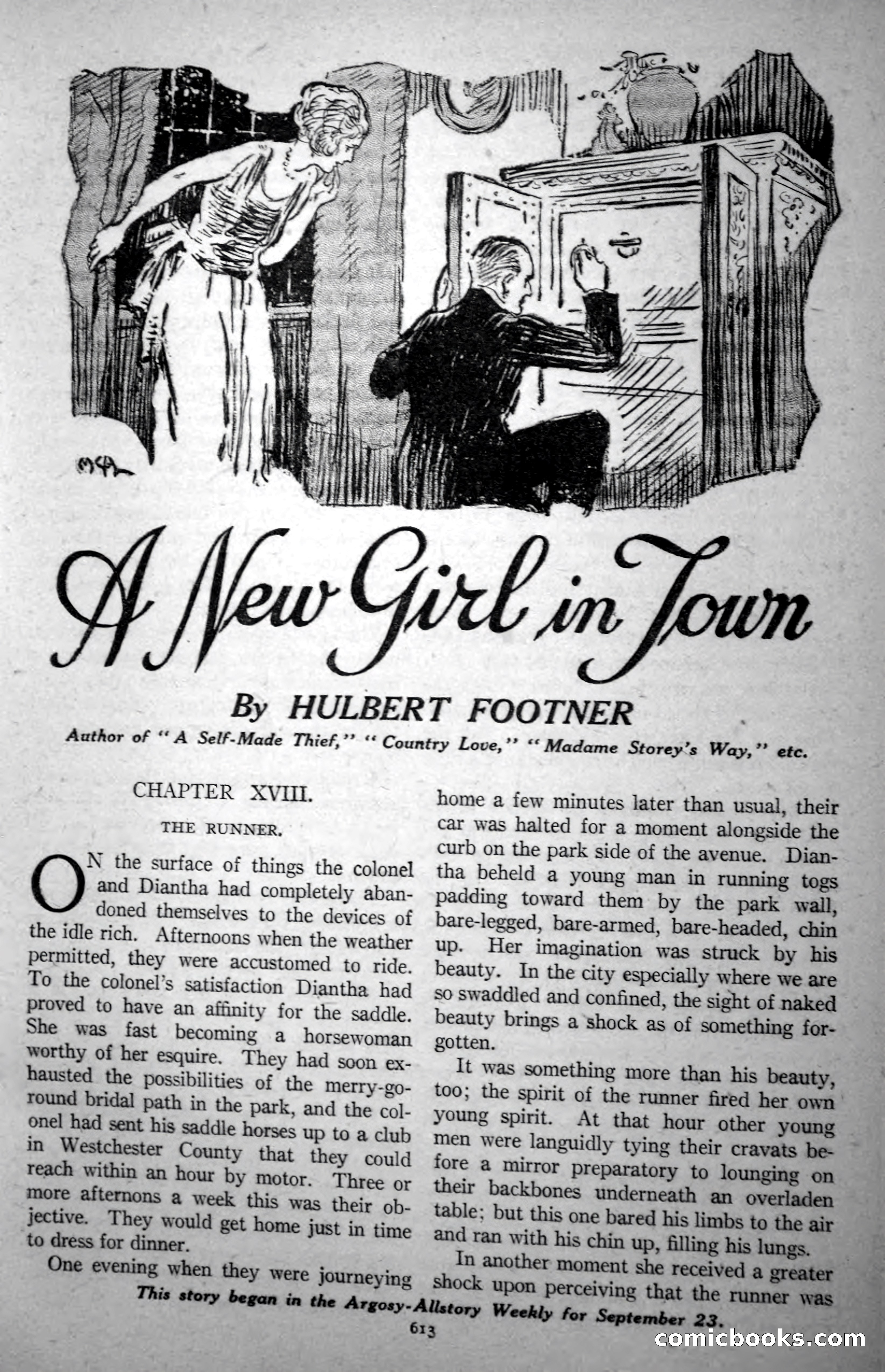 Argosy All-Story Weekly, October 21, 1922 — page 143 of 176