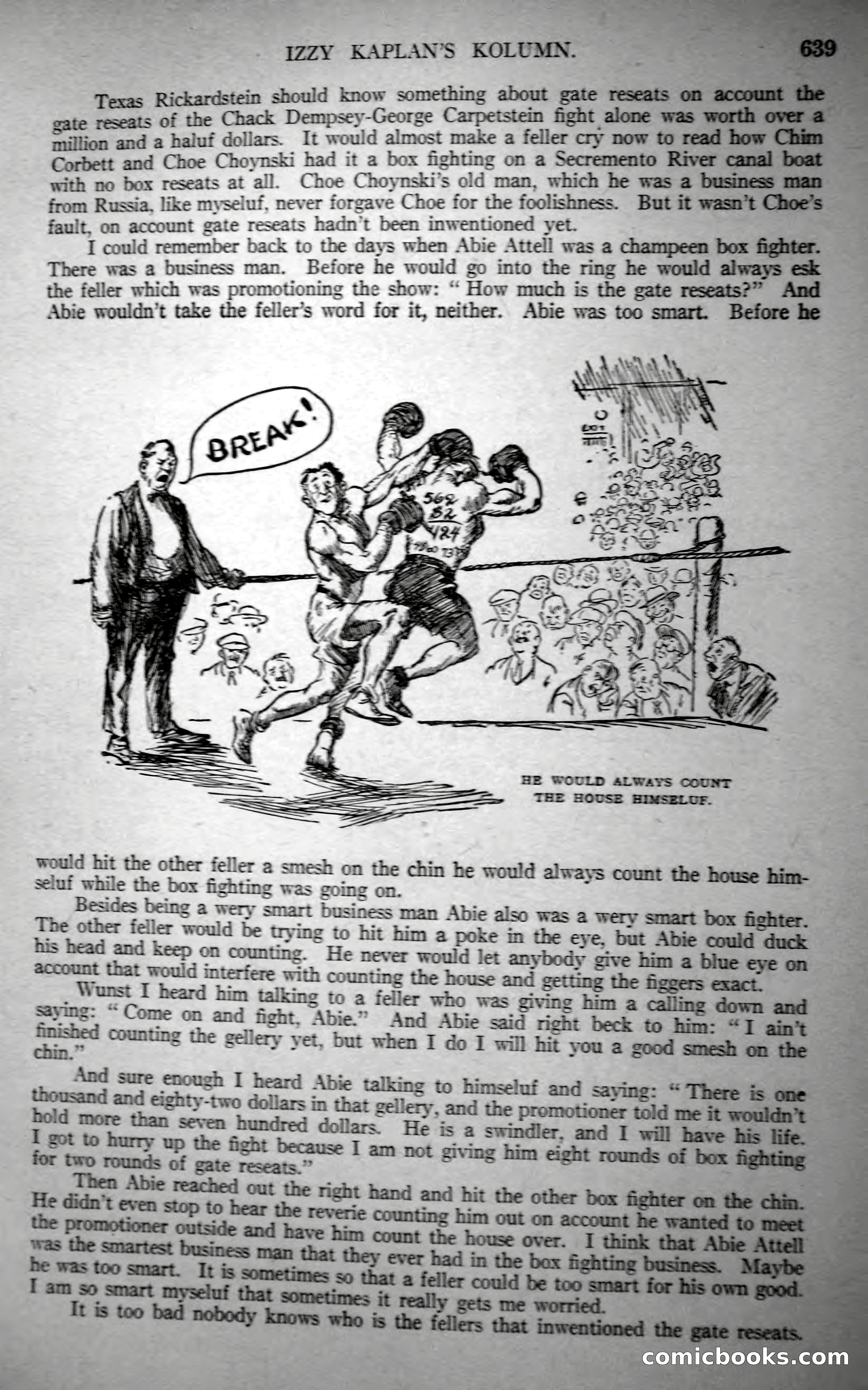 Argosy All-Story Weekly, October 21, 1922 — page 169 of 176