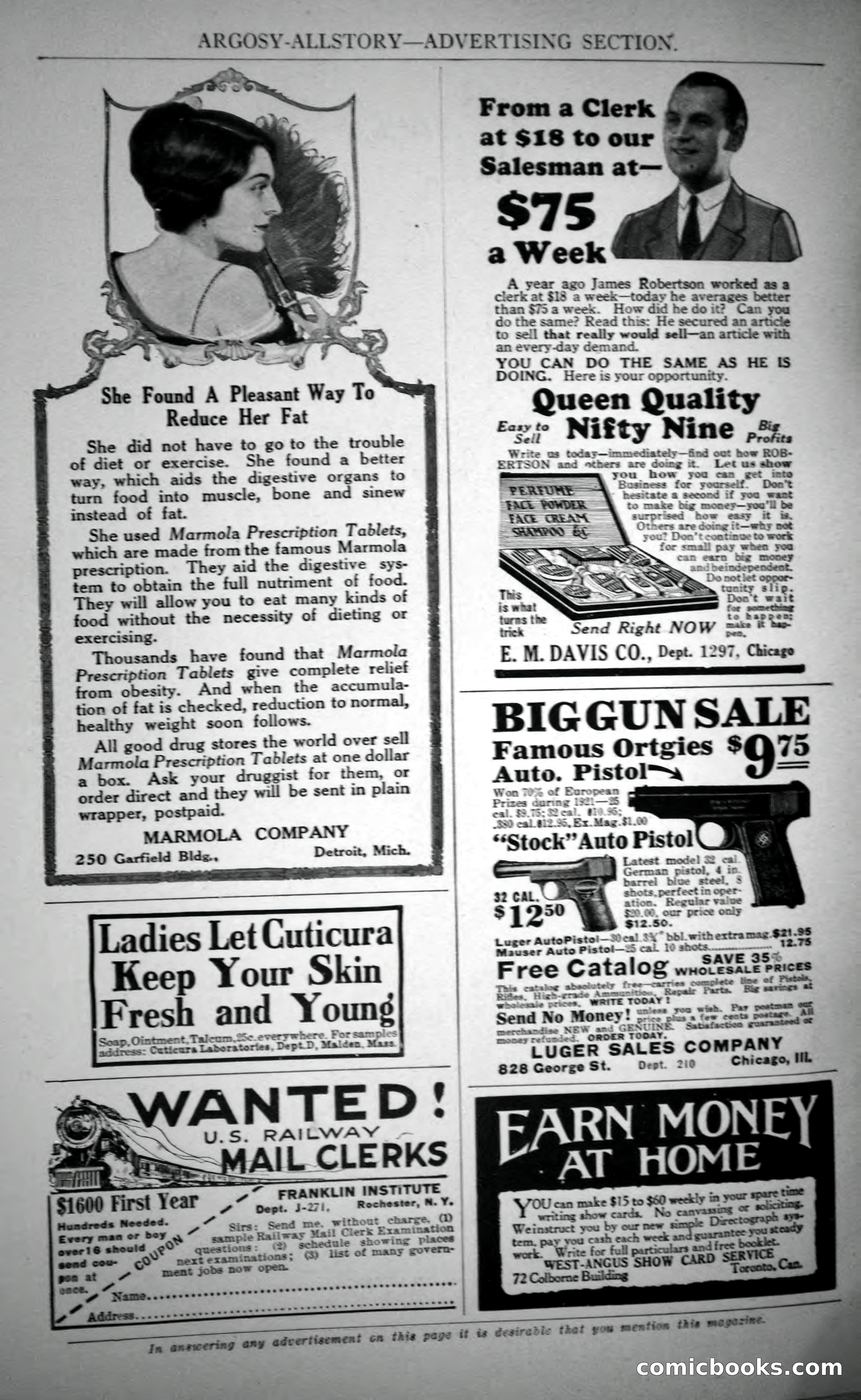 Argosy All-Story Weekly, October 21, 1922 — page 172 of 176