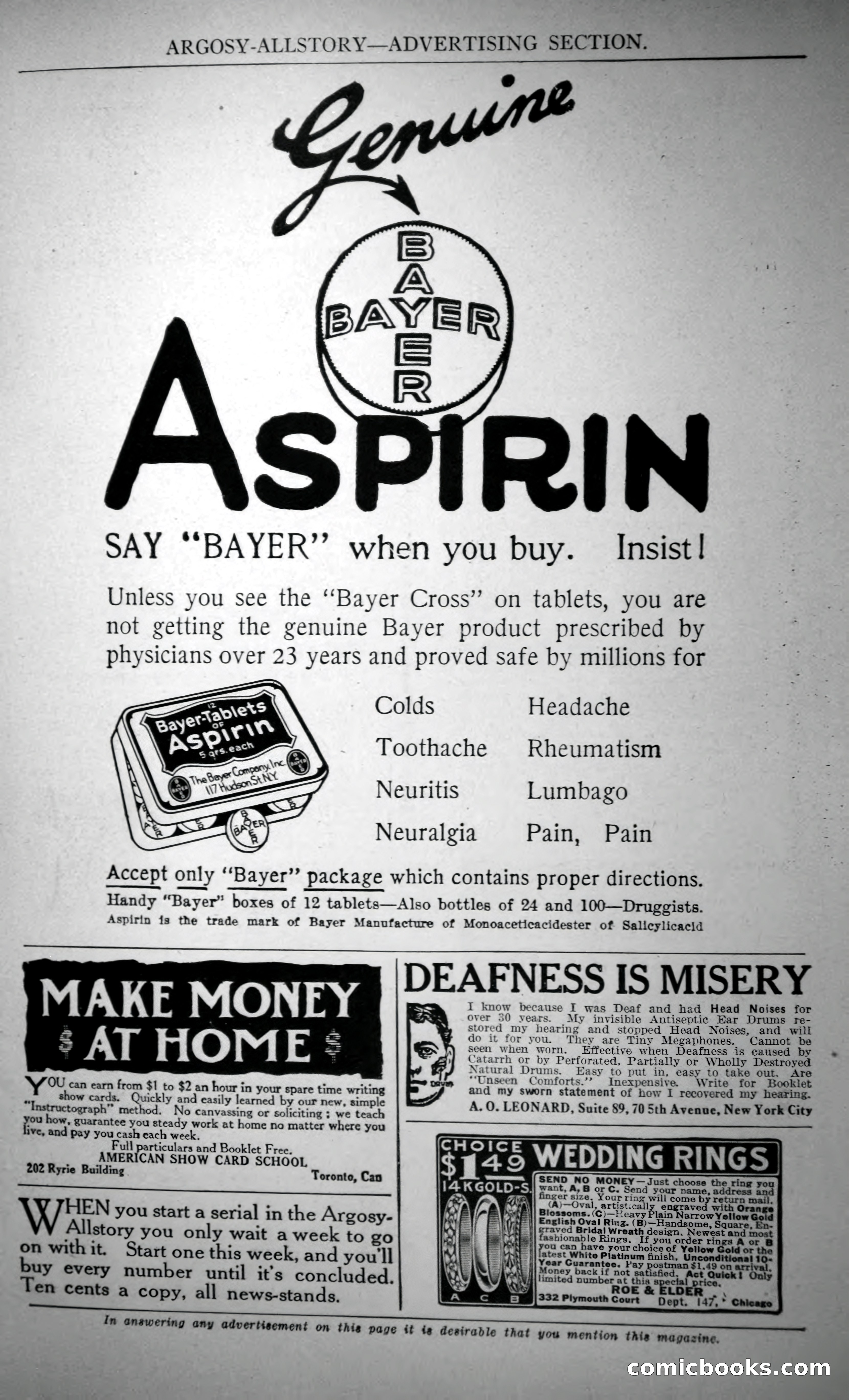 Argosy All-Story Weekly, October 21, 1922 — page 173 of 176