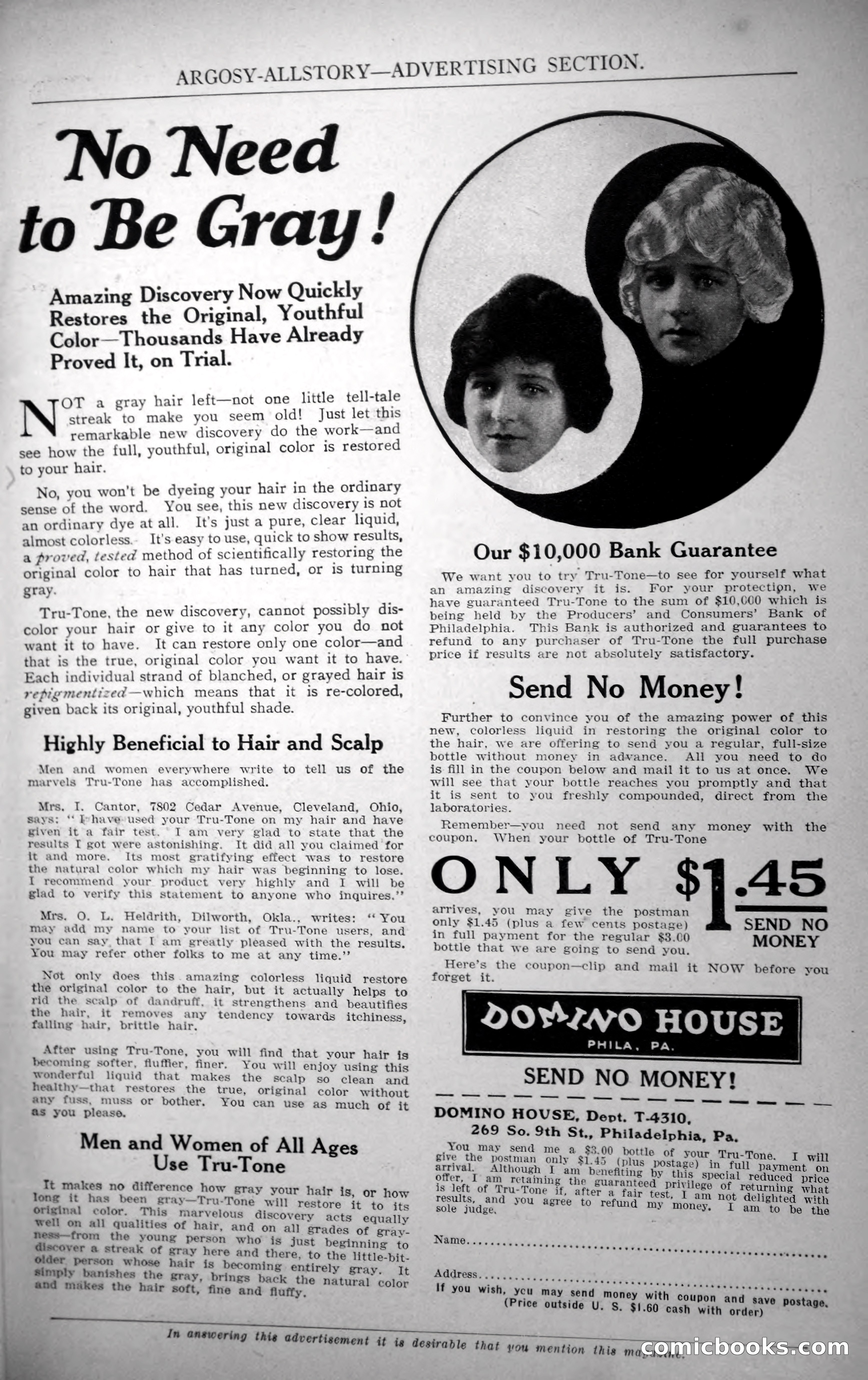 Argosy All-Story Weekly, October 28, 1922 — page 7 of 176