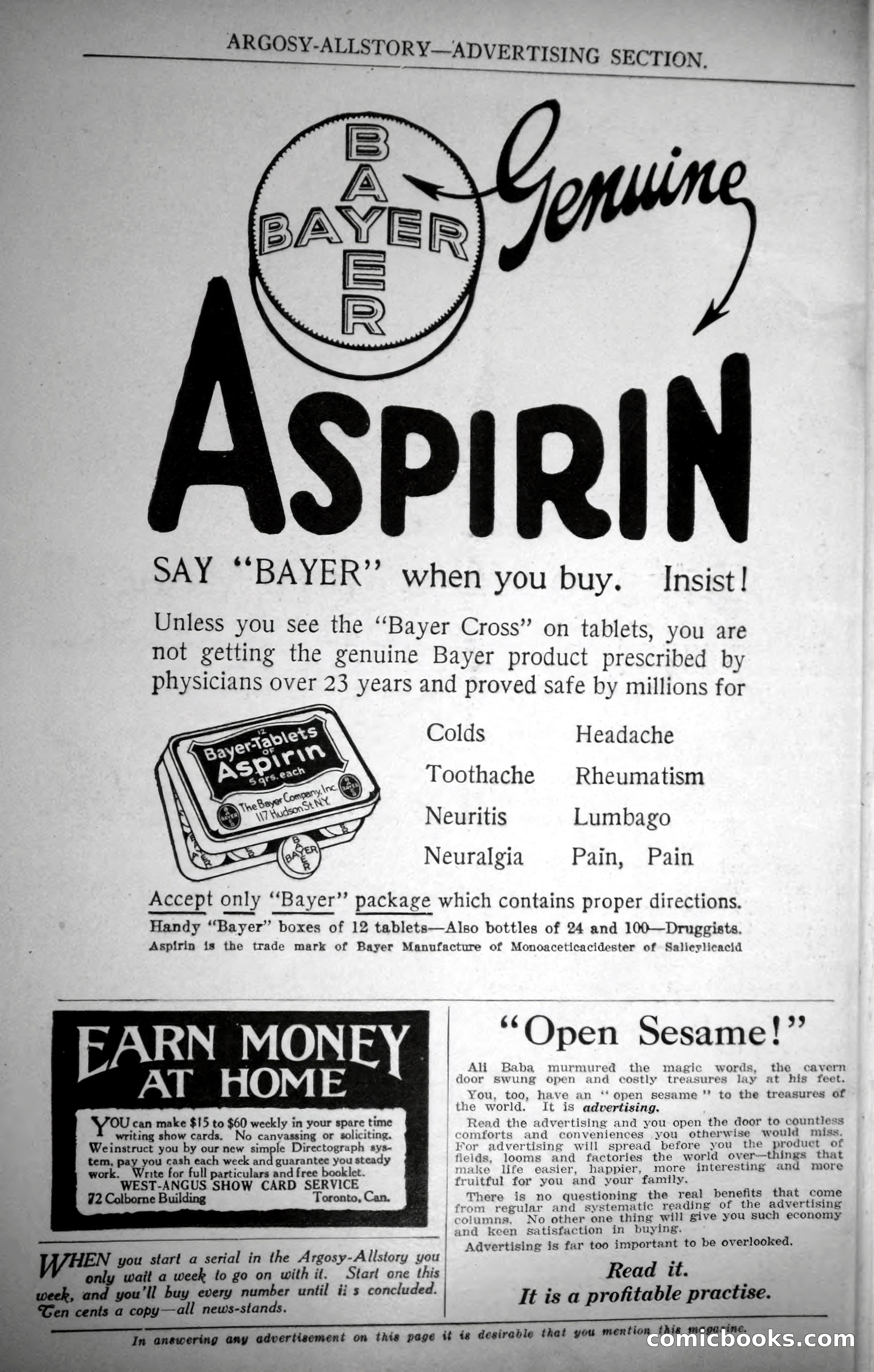 Argosy All-Story Weekly, October 28, 1922 — page 10 of 176